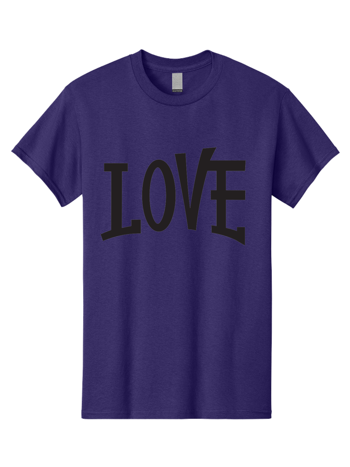 Love-2 Men'S Graphic Tee, 100% Cotton, Comfortable Casual Summer Wear, Machine Washable, Love Typography, Black Font, Bold Letters, Emotional Words, Heartfelt Expression, Love Quote, Typographic Art Aab290 19