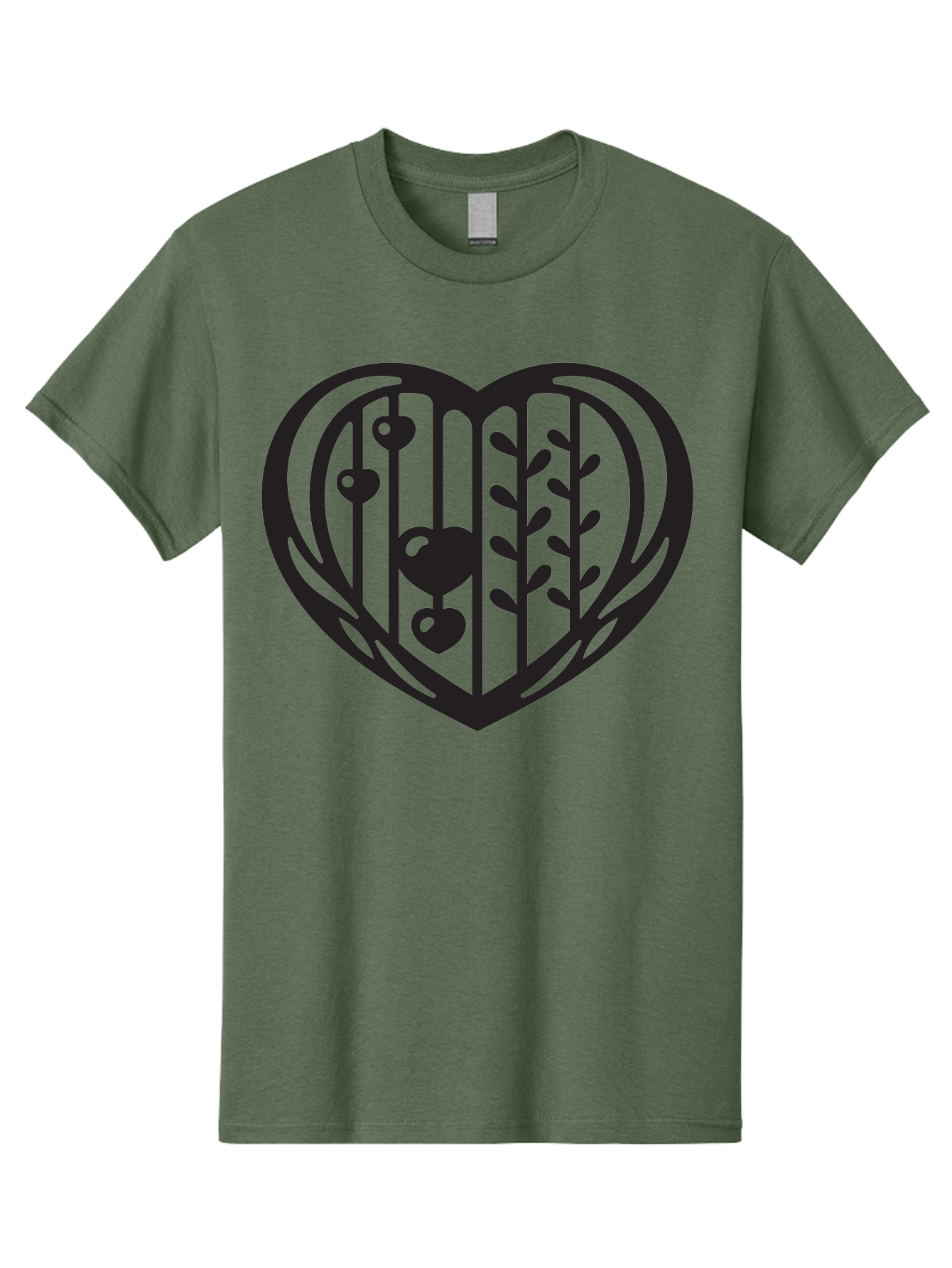 Mobile-Cage-Heart Men'S Graphic Tee, 100% Cotton, Comfortable Casual Summer Wear, Machine Washable, Heart-Shaped Cage, Bird Trapped, Love Symbol, Restricted Freedom, Emotional Confinement, Symbol Of Love, Heart, Birdcage Aab295 7