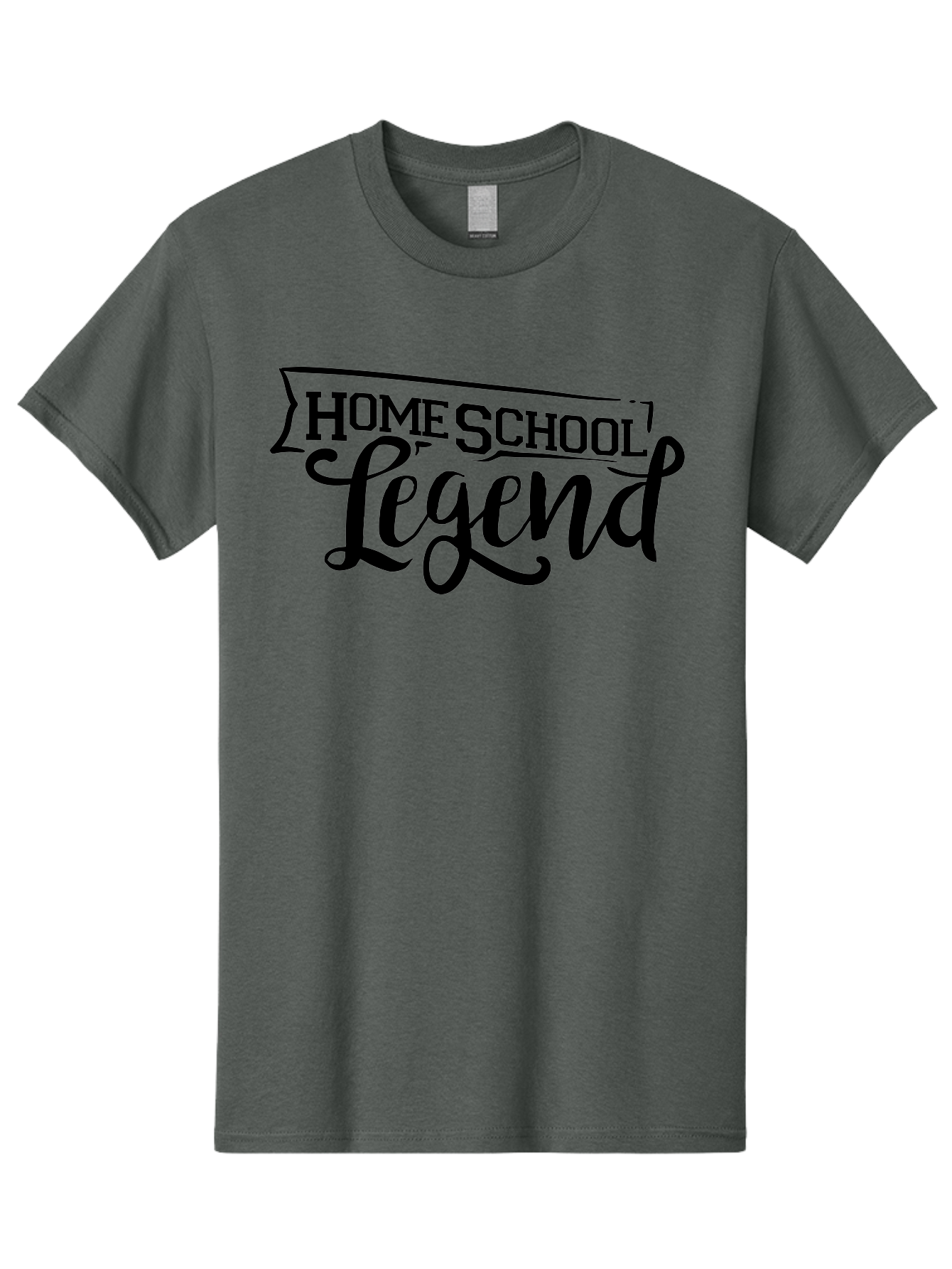 Home-School-Legend Men'S Graphic Tee, 100% Cotton, Comfortable Casual Summer Wear, Machine Washable, Home School Legend, Homeschooling, Personalized Learning, Custom Education, Educational Excellence, Homeschool Pride Aab332 13