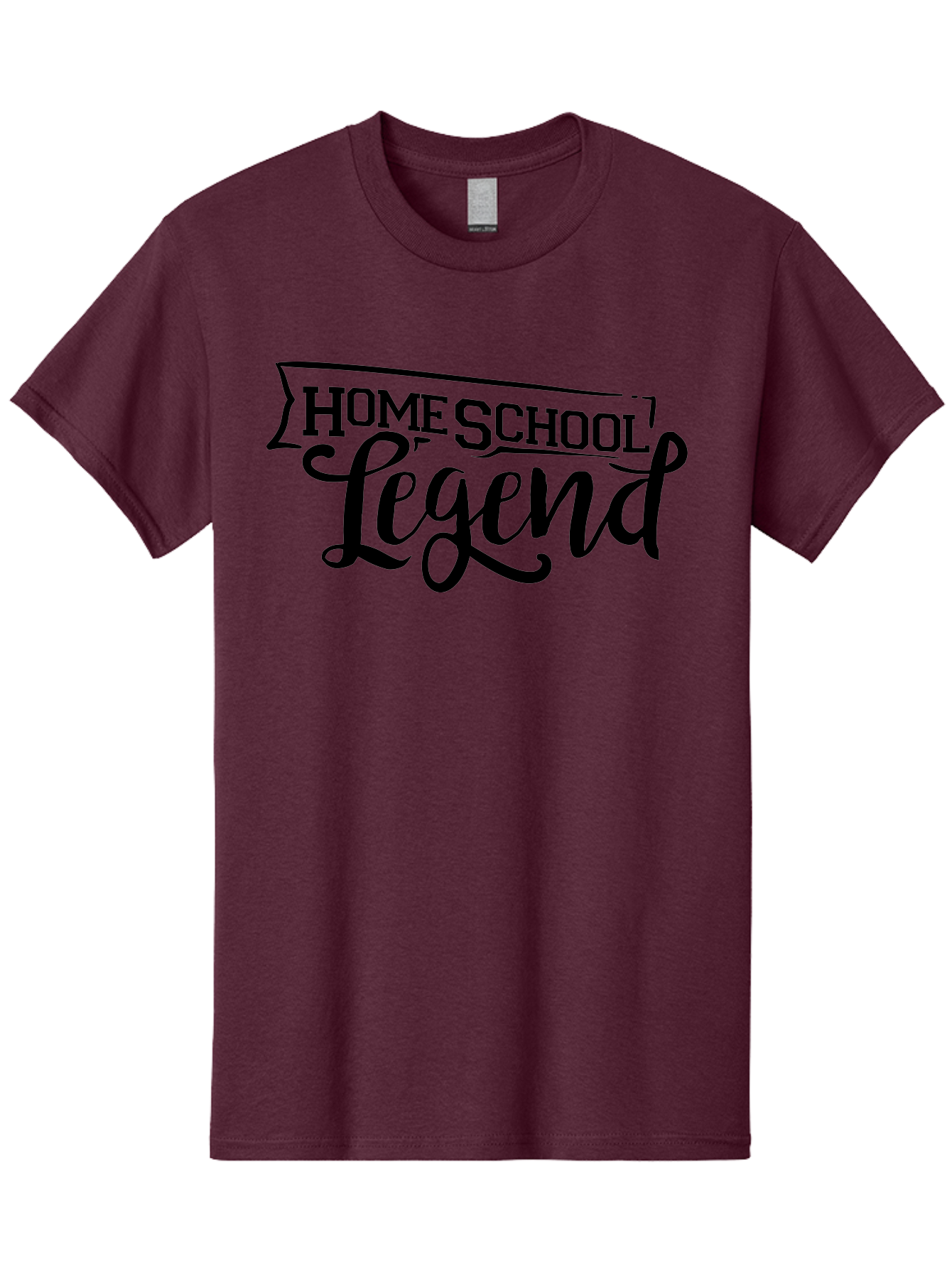 Home-School-Legend Men'S Graphic Tee, 100% Cotton, Comfortable Casual Summer Wear, Machine Washable, Home School Legend, Homeschooling, Personalized Learning, Custom Education, Educational Excellence, Homeschool Pride Aab332 23