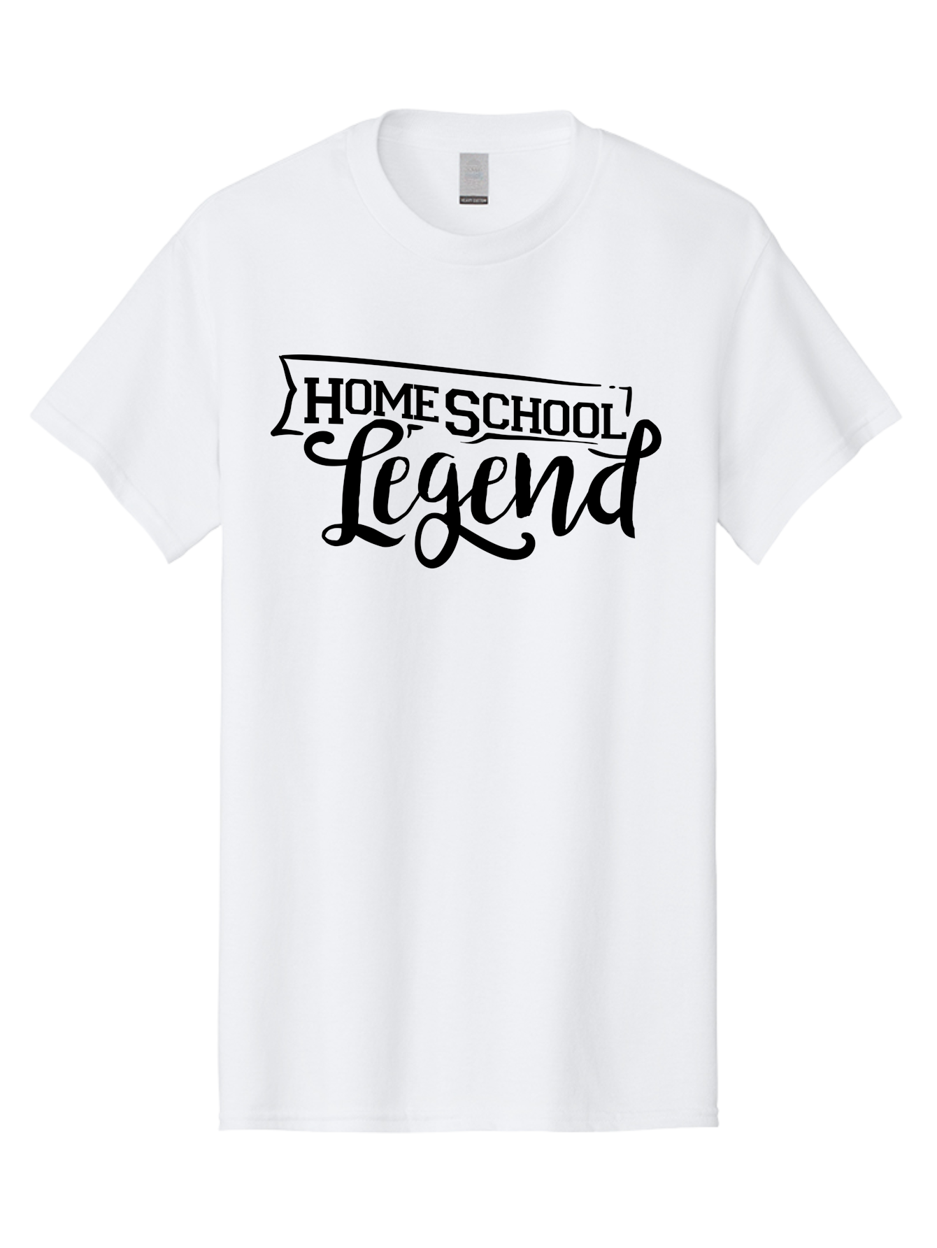 Home-School-Legend Men'S Graphic Tee, 100% Cotton, Comfortable Casual Summer Wear, Machine Washable, Home School Legend, Homeschooling, Personalized Learning, Custom Education, Educational Excellence, Homeschool Pride Aab332 7