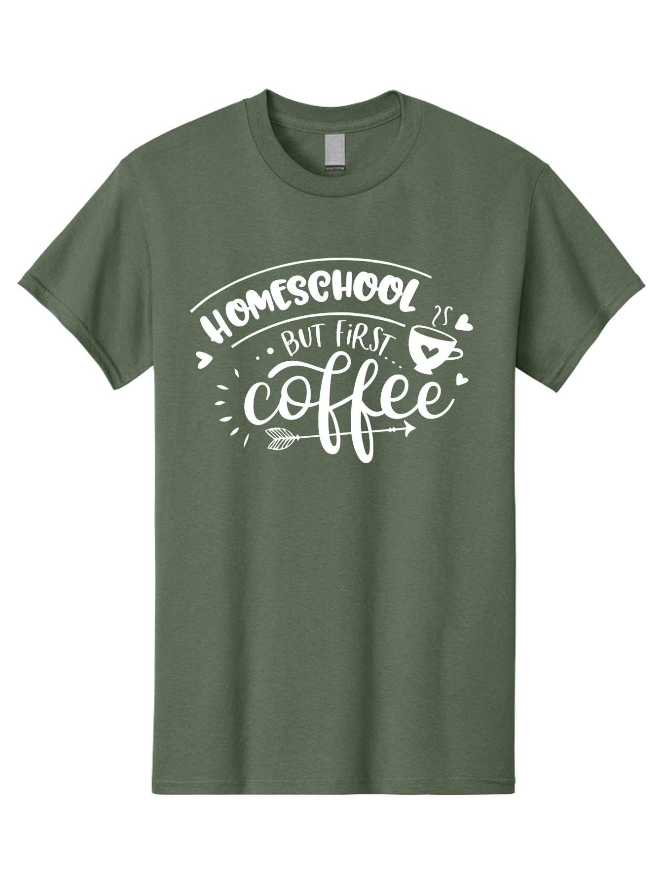 Homeschool-But-First-Coffee Men'S Graphic Tee, 100% Cotton, Comfortable Casual Summer Wear, Machine Washable, Homeschool Humor, Coffee Lover, Homeschooling Parents, Funny Quote, Morning Motivation, Coffee Fueled, Parenting Life, Aab335 5