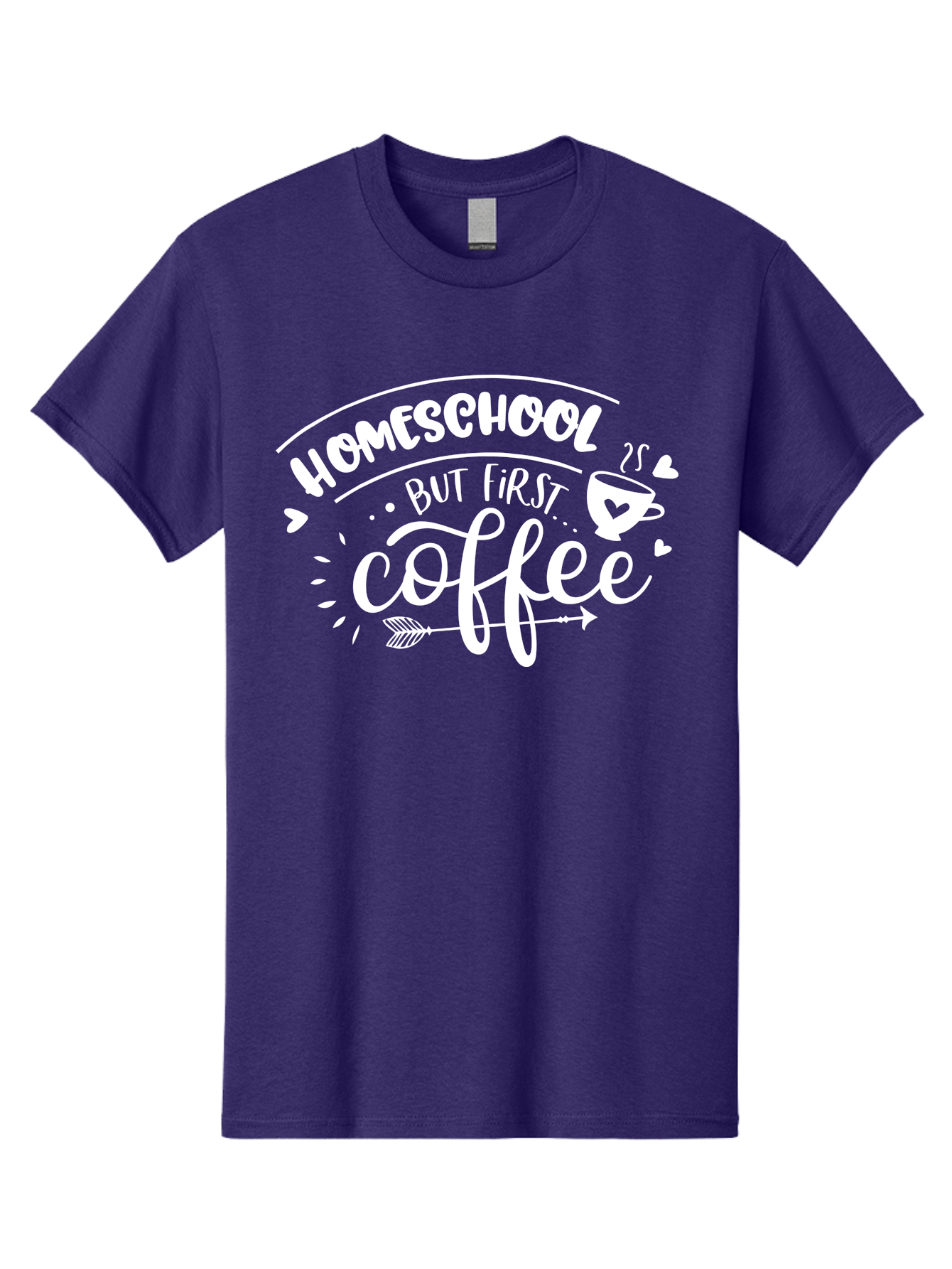 Homeschool-But-First-Coffee Men'S Graphic Tee, 100% Cotton, Comfortable Casual Summer Wear, Machine Washable, Homeschool Humor, Coffee Lover, Homeschooling Parents, Funny Quote, Morning Motivation, Coffee Fueled, Parenting Life, Aab335 27