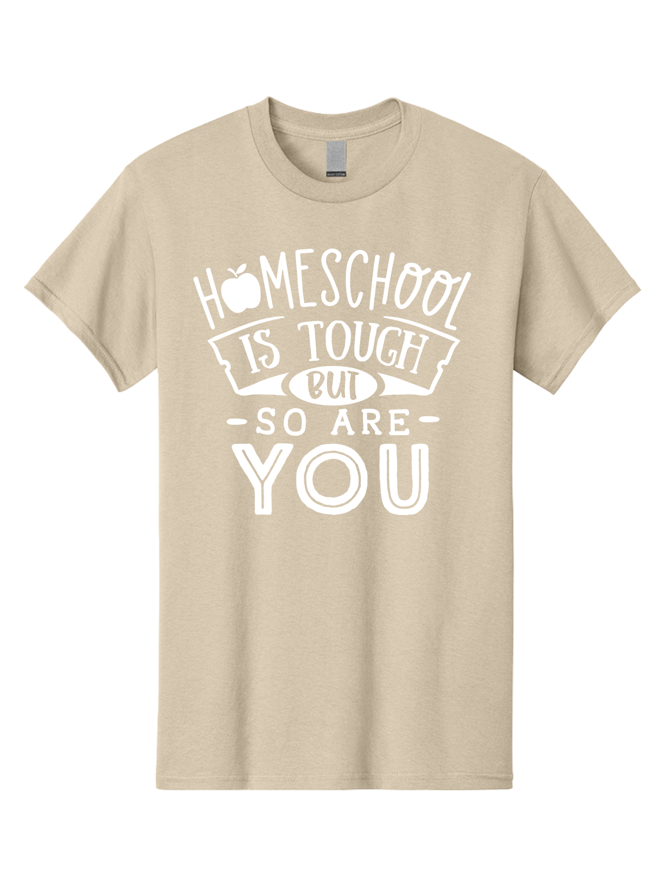 Homeschool-Is-Tough-But-So-Are-You-1 Men'S Graphic Tee, 100% Cotton, Comfortable Casual Summer Wear, Machine Washable, Homeschool Inspiration, Motivational Quote, Educational Support, Parenting Encouragement, Tough Homeschooling, Aab353 13