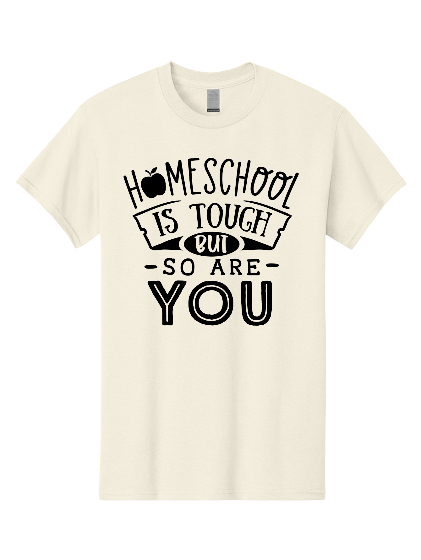 Homeschool-Is-Tough-But-So-Are-You Men'S Graphic Tee, 100% Cotton, Comfortable Casual Summer Wear, Machine Washable, Homeschool, Motivational Quote, Homeschooling, Tough But Strong, Inspirational Saying, Education, Learning, Empowerment Aab356 7