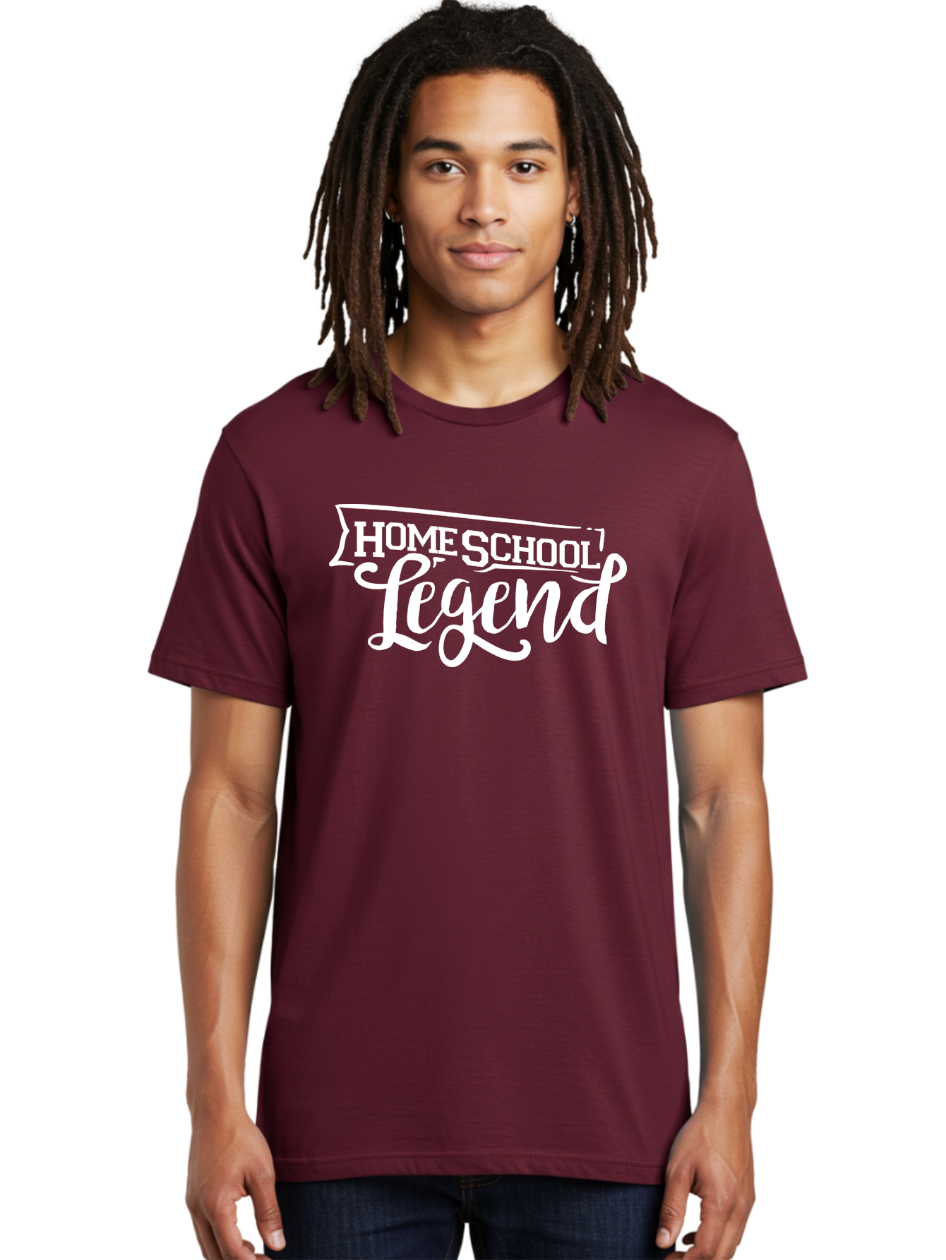 Homeschool-Legend Men'S Graphic Tee, 100% Cotton, Comfortable Casual Summer Wear, Machine Washable, Homeschool Legend, Homeschooling, Education, Learning, Custom Design, Personalized Logo, Inspirational Quote, Motivational Phrase, Aab357 20