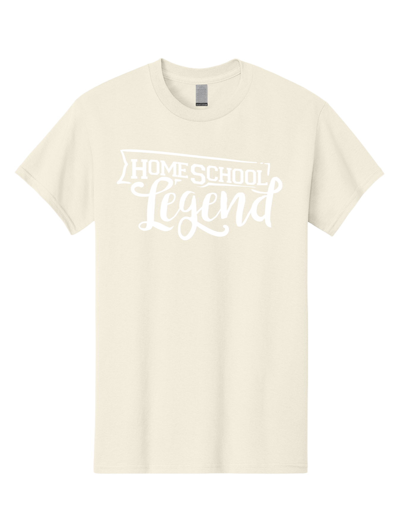 Homeschool-Legend Men'S Graphic Tee, 100% Cotton, Comfortable Casual Summer Wear, Machine Washable, Homeschool Legend, Homeschooling, Education, Learning, Custom Design, Personalized Logo, Inspirational Quote, Motivational Phrase, Aab357 5