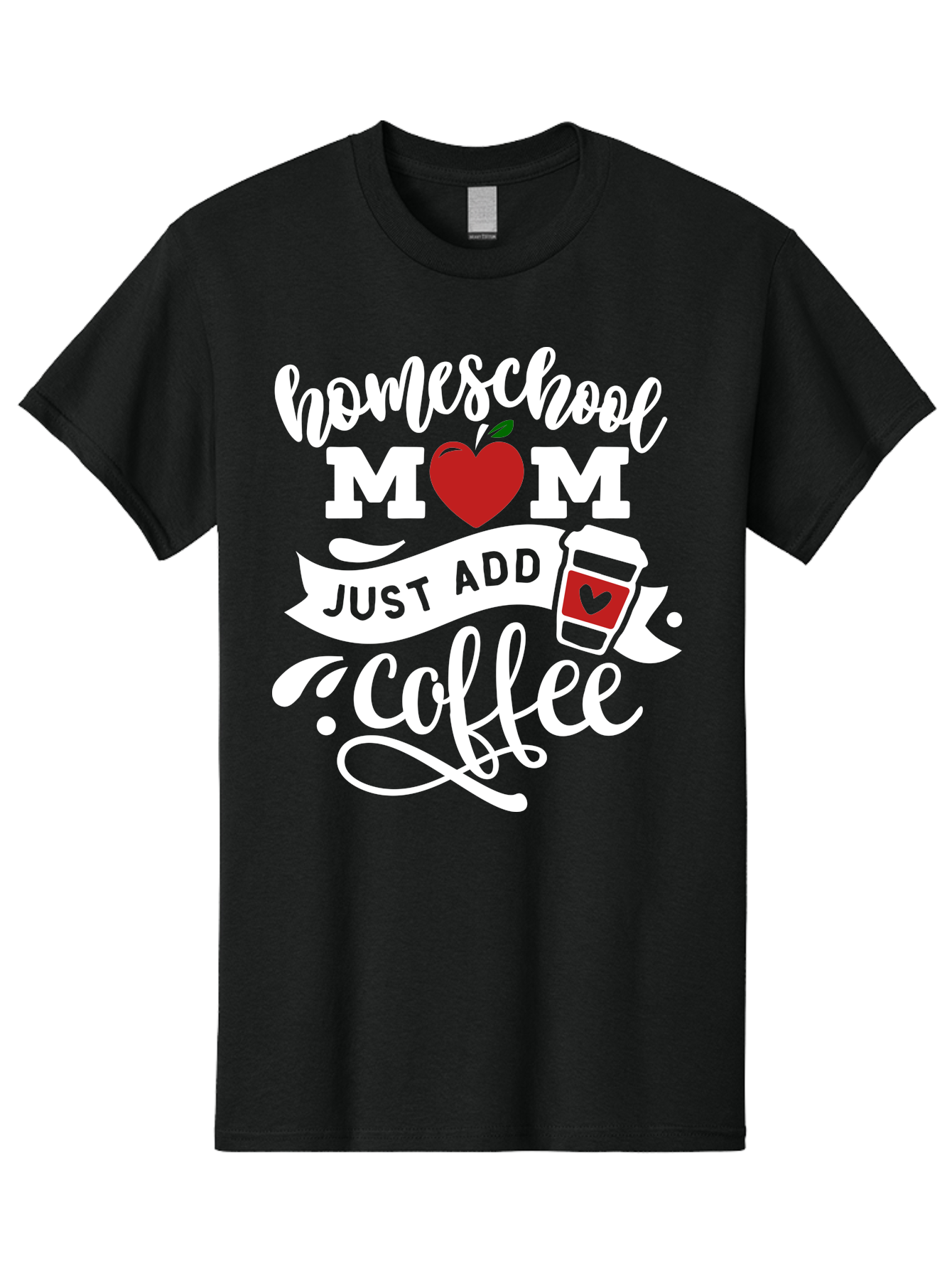 Homeschool-Mom-2 Men'S Graphic Tee, 100% Cotton, Comfortable Casual Summer Wear, Machine Washable, Homeschool Mom Quote, Funny Mom Quote, Coffee Cup Design, Mom Life, Homeschooling, Mom Humor, Parent Teacher, Coffee Lover Aab369 19