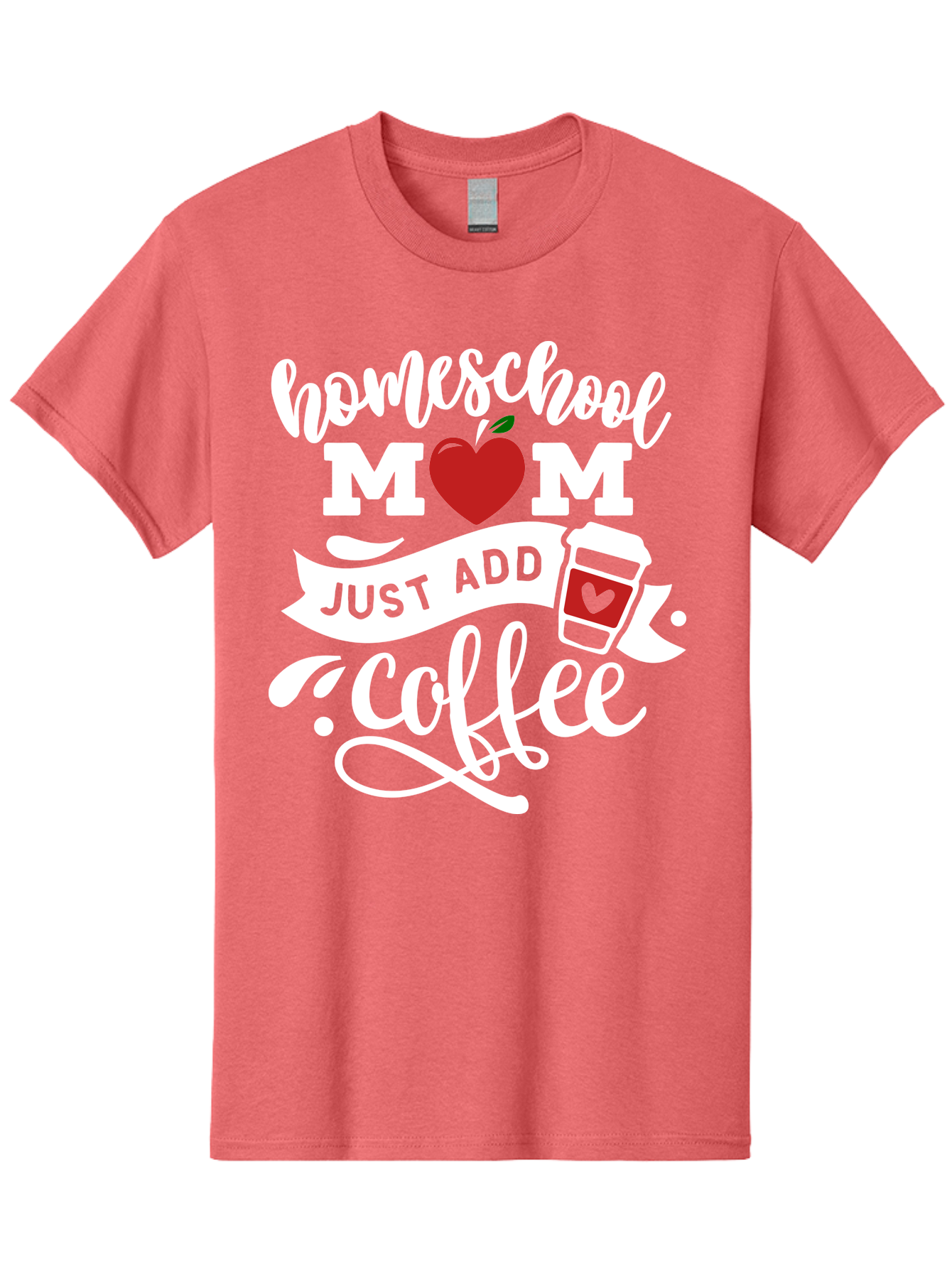 Homeschool-Mom-2 Men'S Graphic Tee, 100% Cotton, Comfortable Casual Summer Wear, Machine Washable, Homeschool Mom Quote, Funny Mom Quote, Coffee Cup Design, Mom Life, Homeschooling, Mom Humor, Parent Teacher, Coffee Lover Aab369 13