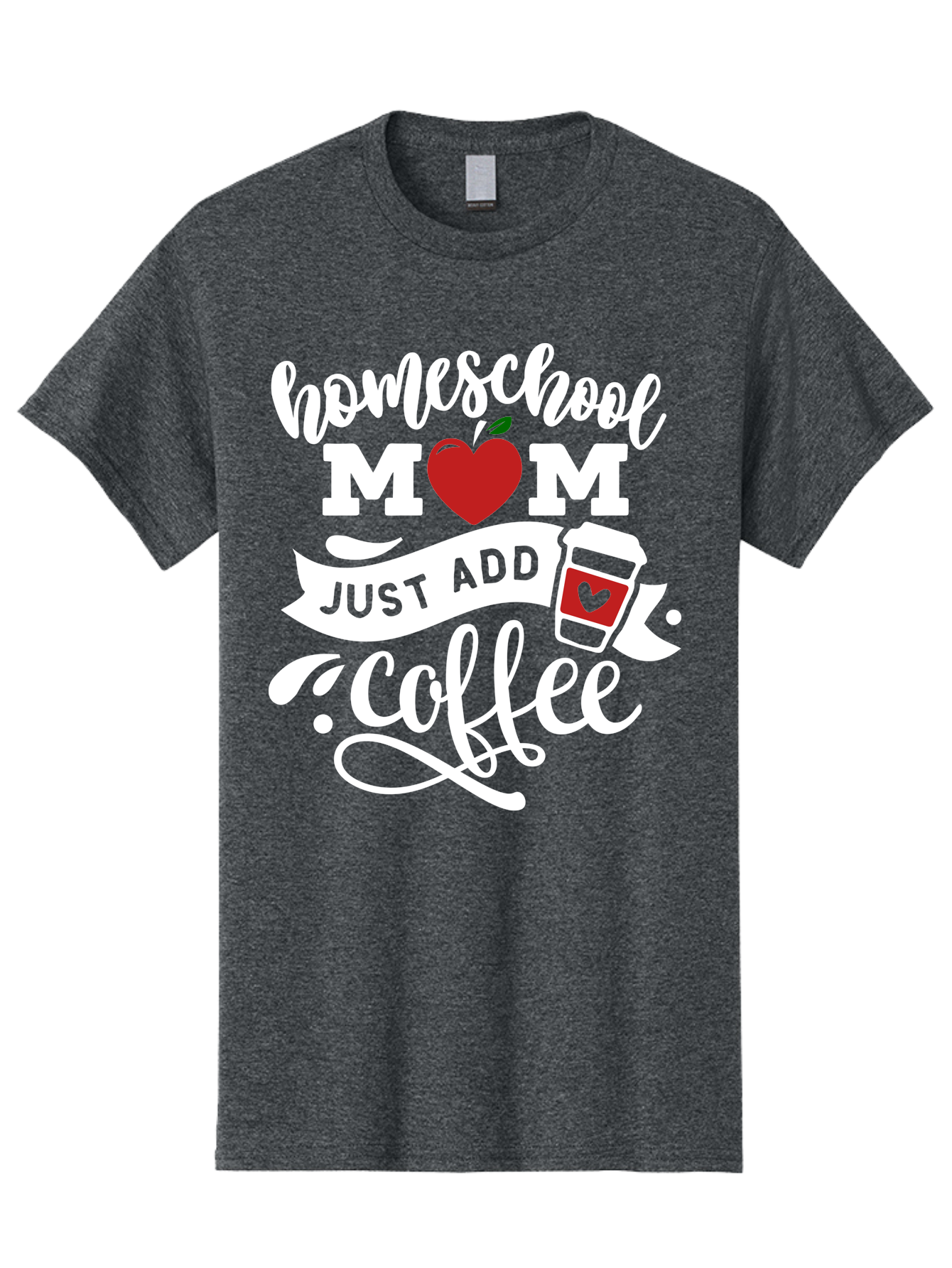 Homeschool-Mom-2 Men'S Graphic Tee, 100% Cotton, Comfortable Casual Summer Wear, Machine Washable, Homeschool Mom Quote, Funny Mom Quote, Coffee Cup Design, Mom Life, Homeschooling, Mom Humor, Parent Teacher, Coffee Lover Aab369 29