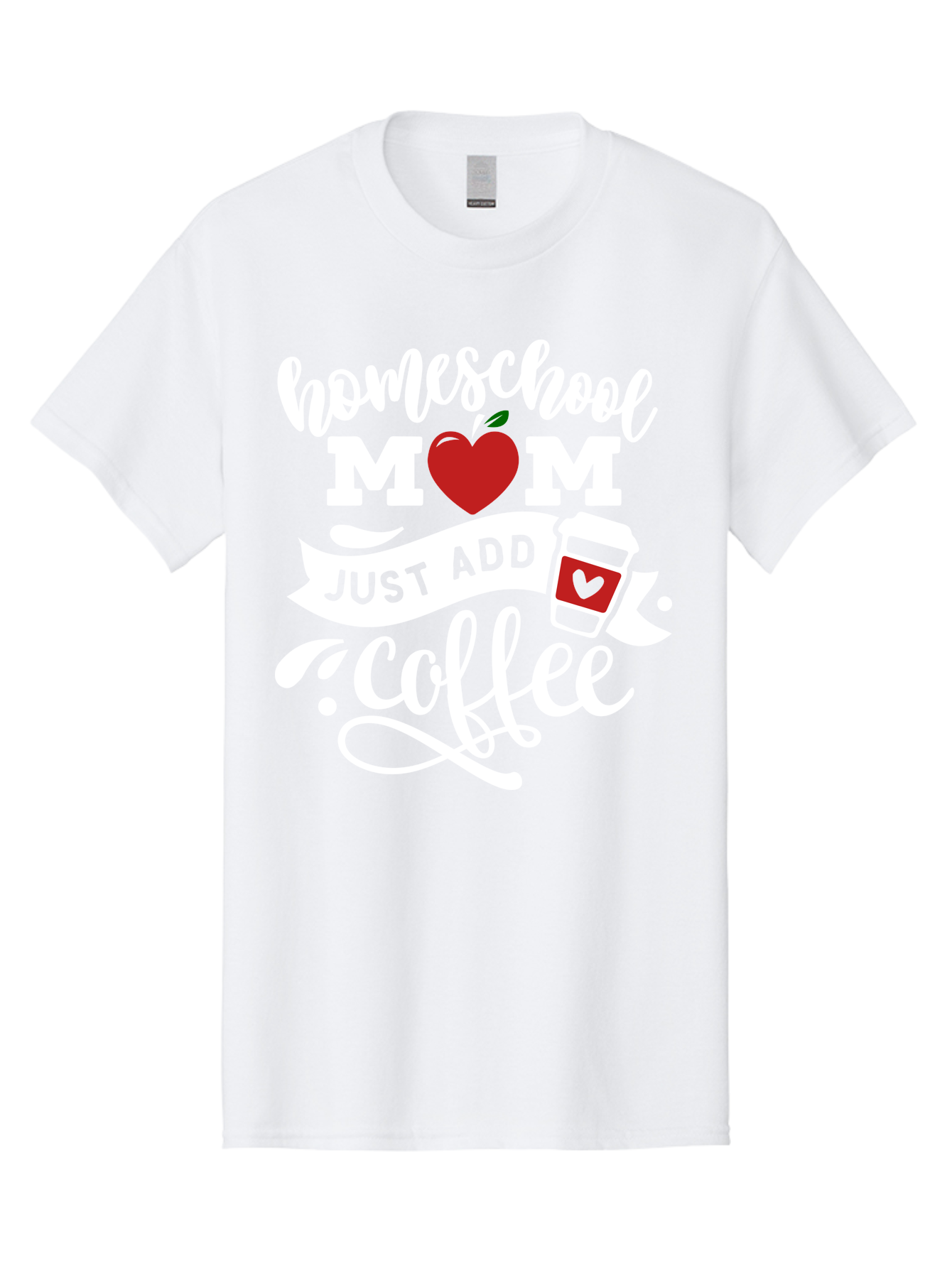 Homeschool-Mom-2 Men'S Graphic Tee, 100% Cotton, Comfortable Casual Summer Wear, Machine Washable, Homeschool Mom Quote, Funny Mom Quote, Coffee Cup Design, Mom Life, Homeschooling, Mom Humor, Parent Teacher, Coffee Lover Aab369 23