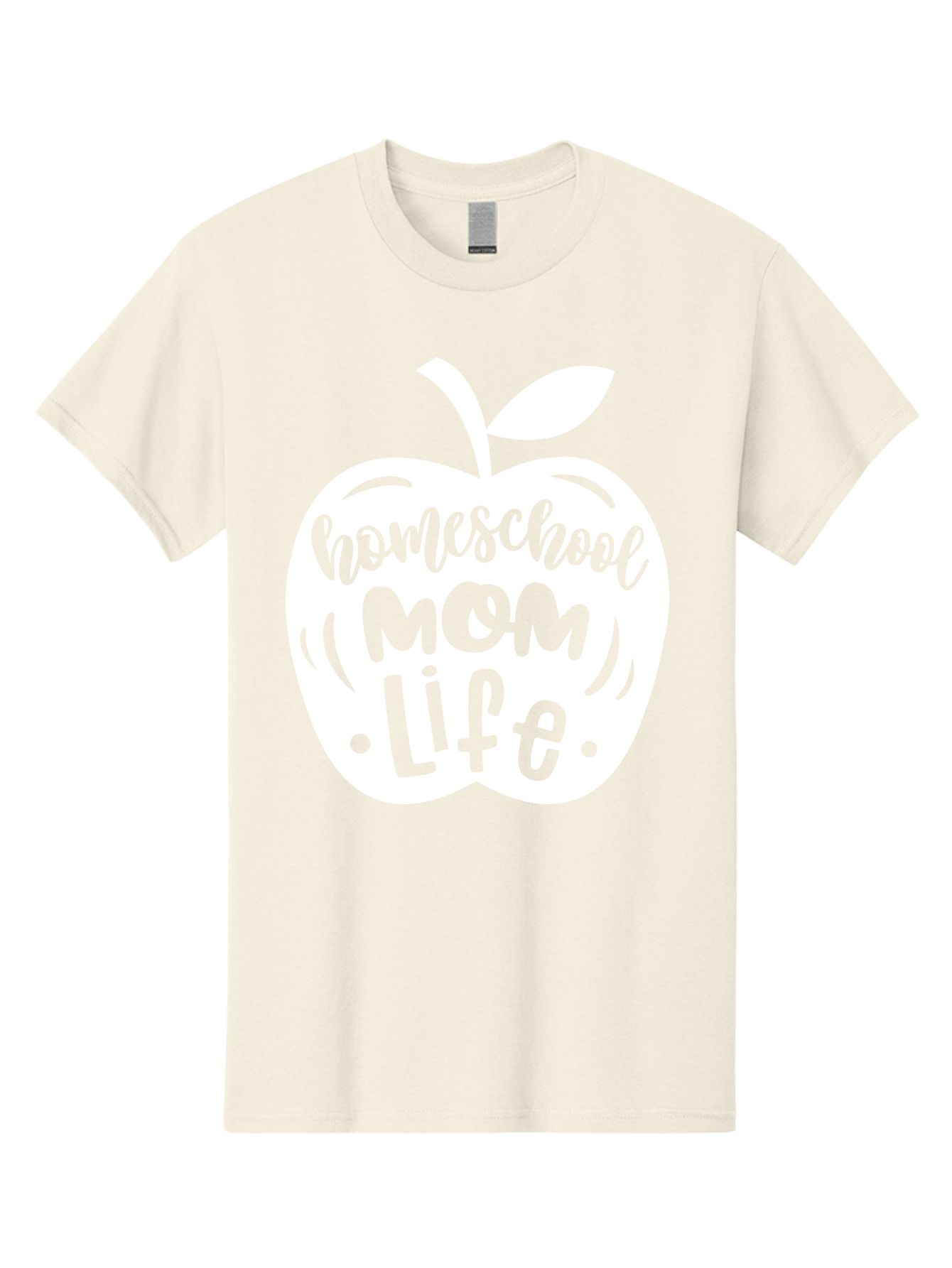 Homeschool-Mom-Life-1 Men'S Graphic Tee, 100% Cotton, Comfortable Casual Summer Wear, Machine Washable, Homeschool Mom Life, Apple Graphic, Homeschooling, Mom Life, Education, Parenting, Teaching, Learning, Green Apple Aab373 27