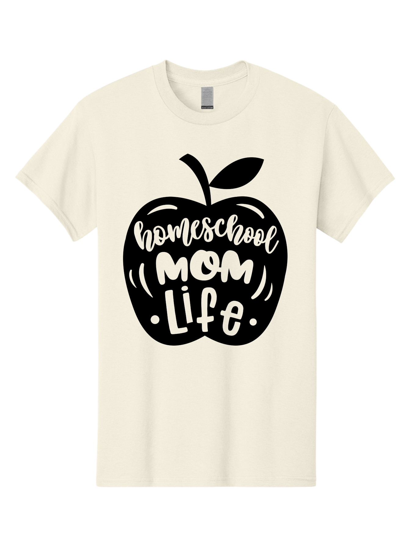 Homeschool-Mom-Life Men'S Graphic Tee, 100% Cotton, Comfortable Casual Summer Wear, Machine Washable, Homeschool Mom Life, Apple Graphic, Mom Life, Homeschooling, Education, Parenting, Motherhood, Apple Illustration, Custom Graphics Aab375 17