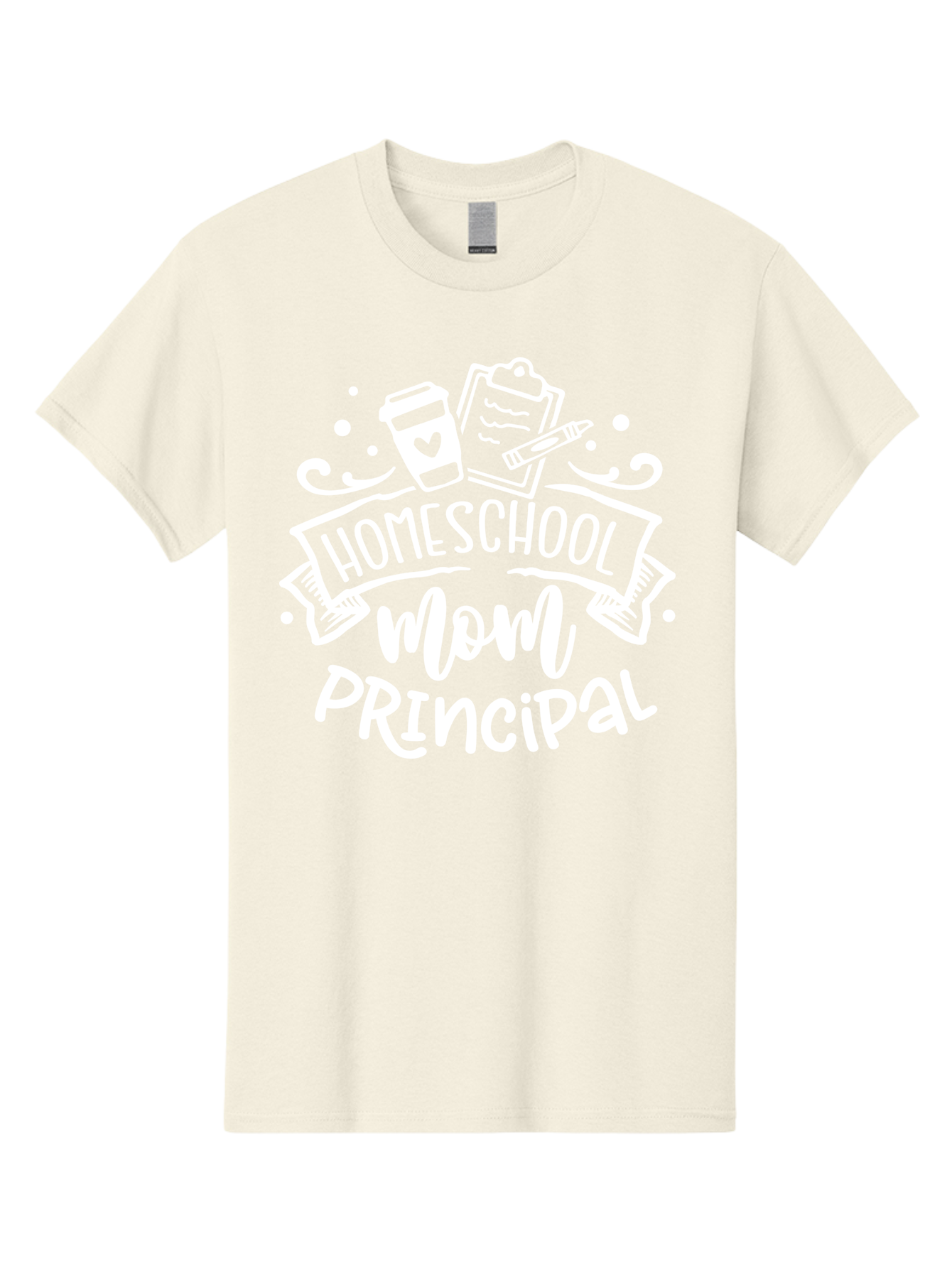 Homeschool-Mom-Principal-2 Men'S Graphic Tee, 100% Cotton, Comfortable Casual Summer Wear, Machine Washable, Homeschool Mom, Principal, Education, Homeschooling, Mom Life, Coffee Lover, Learning, Teaching, Parenting, Family, Kids, Aab377 7