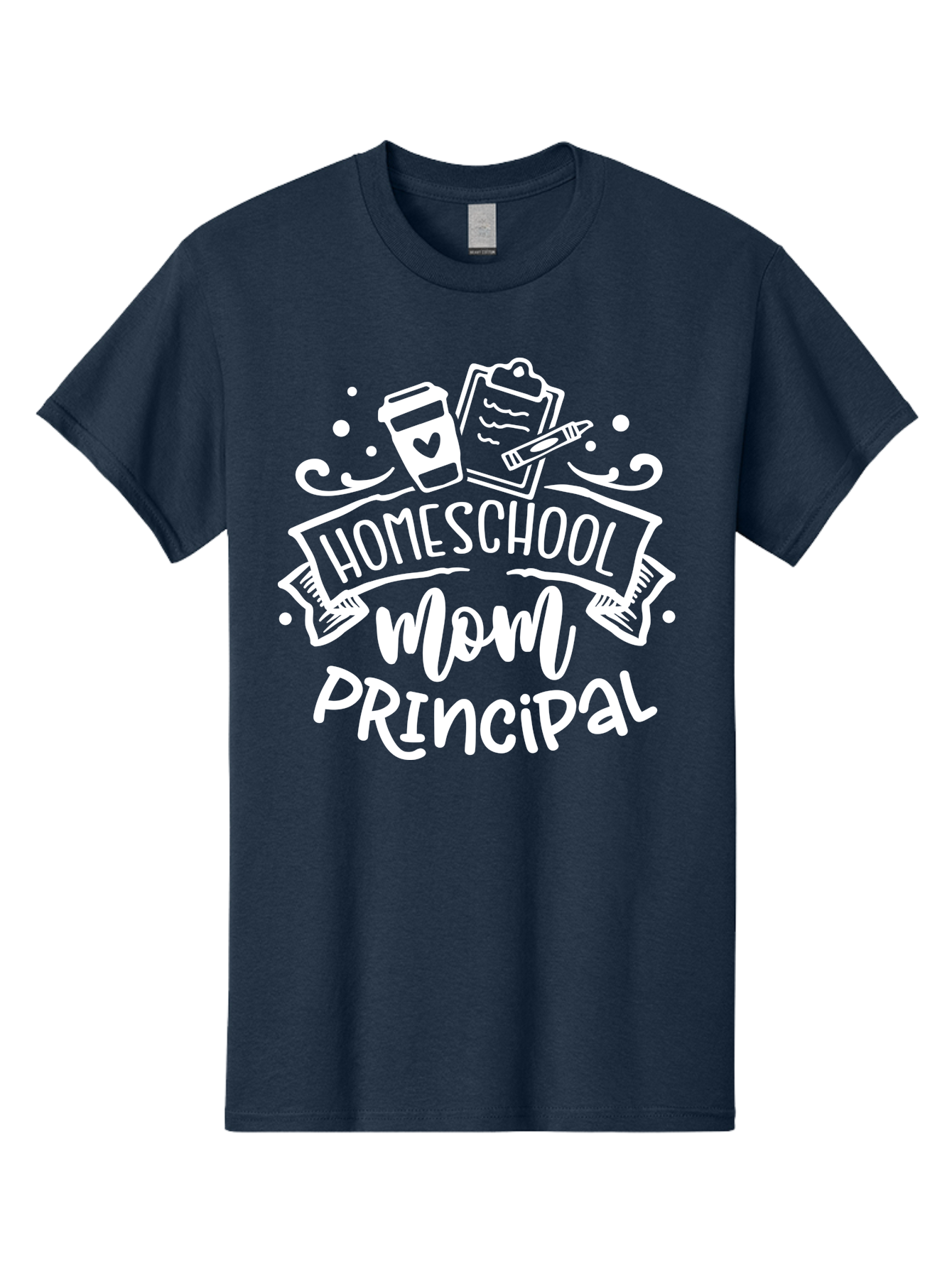 Homeschool-Mom-Principal-2 Men'S Graphic Tee, 100% Cotton, Comfortable Casual Summer Wear, Machine Washable, Homeschool Mom, Principal, Education, Homeschooling, Mom Life, Coffee Lover, Learning, Teaching, Parenting, Family, Kids, Aab377 17
