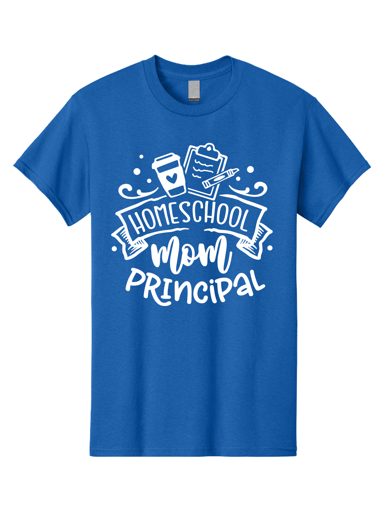 Homeschool-Mom-Principal-2 Men'S Graphic Tee, 100% Cotton, Comfortable Casual Summer Wear, Machine Washable, Homeschool Mom, Principal, Education, Homeschooling, Mom Life, Coffee Lover, Learning, Teaching, Parenting, Family, Kids, Aab377 15