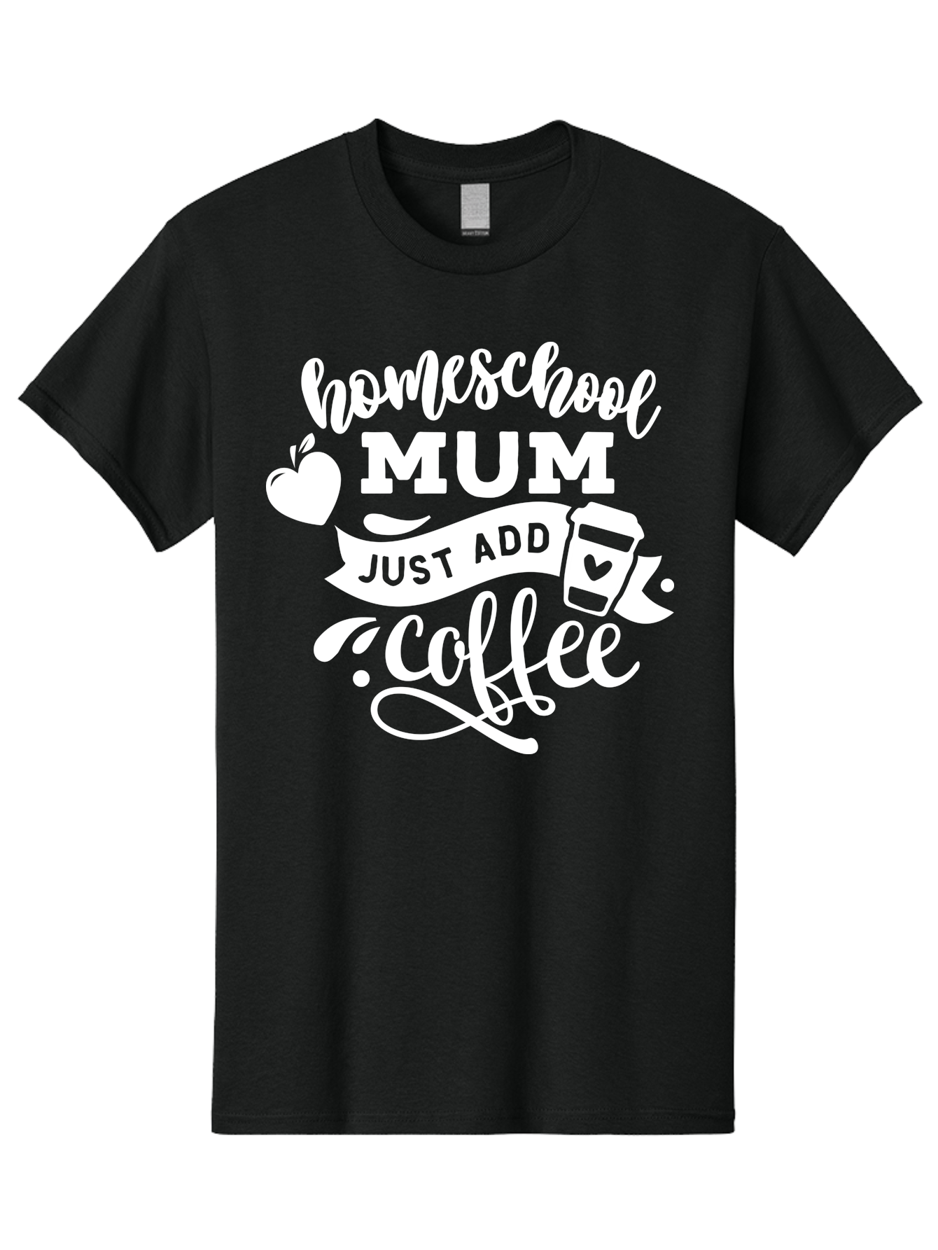 Homeschool-Mum-3 Men'S Graphic Tee, 100% Cotton, Comfortable Casual Summer Wear, Machine Washable, Homeschool Mom, Coffee Lover, Mom Life, Homeschooling, Coffee Addict, Mom Humor, Funny Quote, Inspirational Quote, Motherhood, Parenting Aab387 15