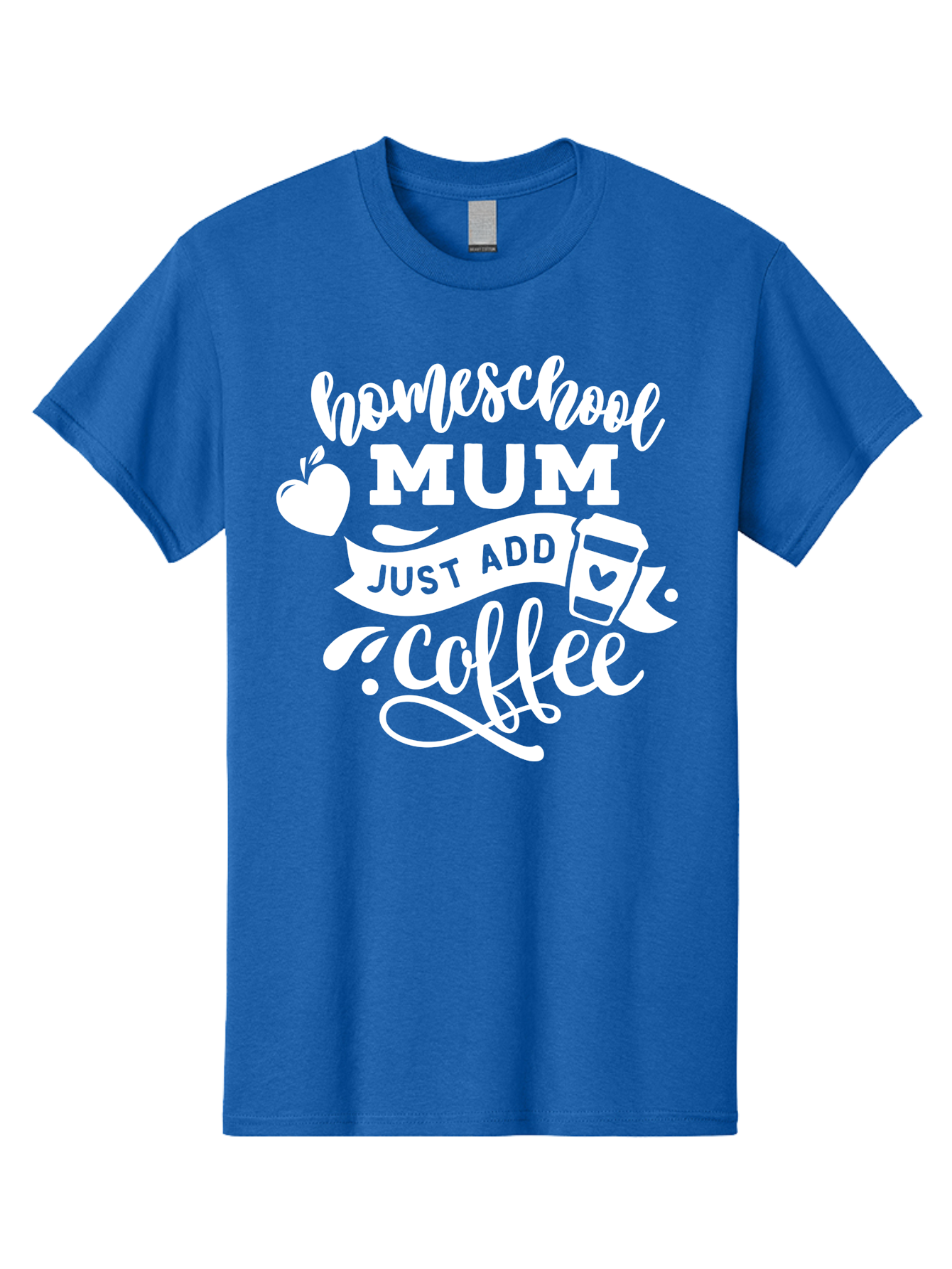Homeschool-Mum-3 Men'S Graphic Tee, 100% Cotton, Comfortable Casual Summer Wear, Machine Washable, Homeschool Mom, Coffee Lover, Mom Life, Homeschooling, Coffee Addict, Mom Humor, Funny Quote, Inspirational Quote, Motherhood, Parenting Aab387 7