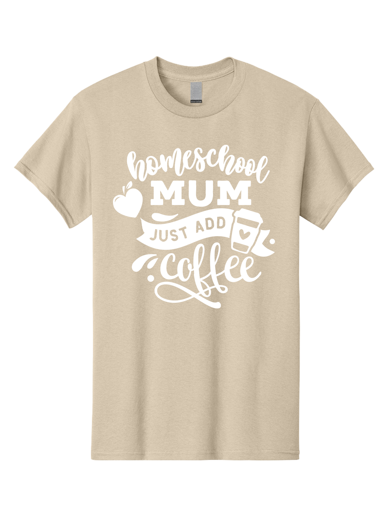 Homeschool-Mum-3 Men'S Graphic Tee, 100% Cotton, Comfortable Casual Summer Wear, Machine Washable, Homeschool Mom, Coffee Lover, Mom Life, Homeschooling, Coffee Addict, Mom Humor, Funny Quote, Inspirational Quote, Motherhood, Parenting Aab387 23