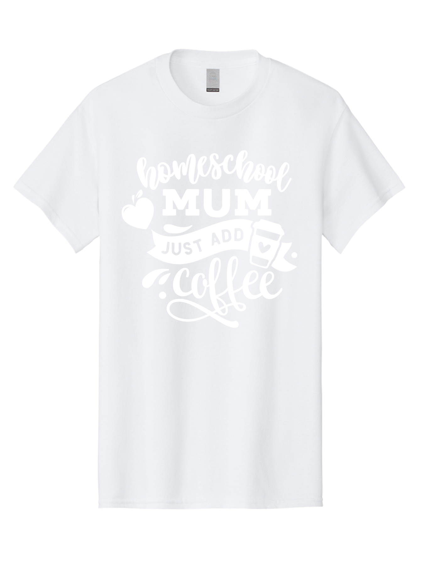 Homeschool-Mum-3 Men'S Graphic Tee, 100% Cotton, Comfortable Casual Summer Wear, Machine Washable, Homeschool Mom, Coffee Lover, Mom Life, Homeschooling, Coffee Addict, Mom Humor, Funny Quote, Inspirational Quote, Motherhood, Parenting Aab387 27
