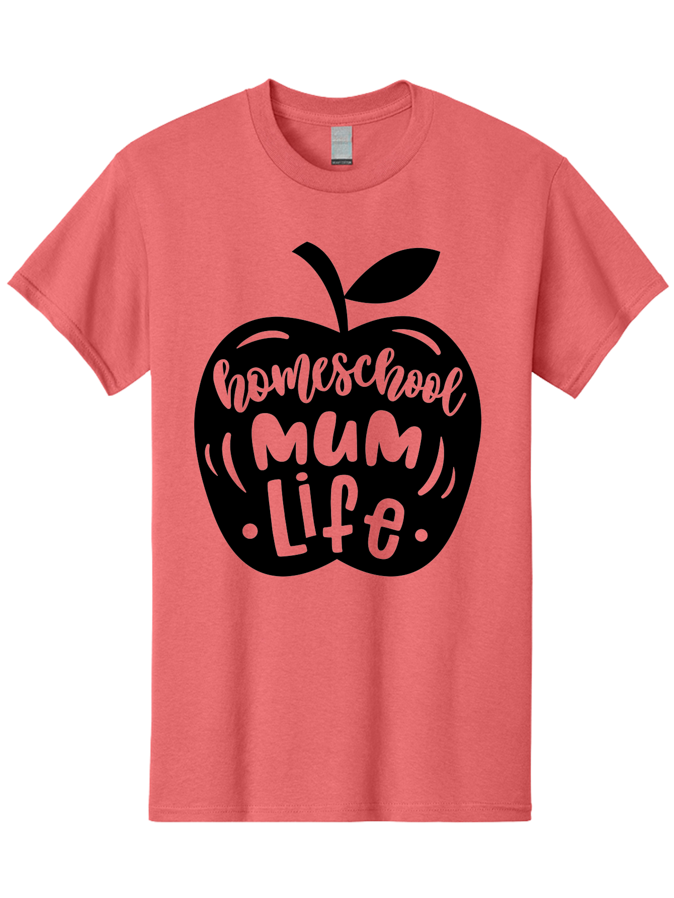 Homeschool-Mum-Life-1 Men'S Graphic Tee, 100% Cotton, Comfortable Casual Summer Wear, Machine Washable, Homeschooling, Parenting, Education, Motherhood, Lifestyle, Homeschool Mum Life, Apple Graphic, Mom Life Aab390 21