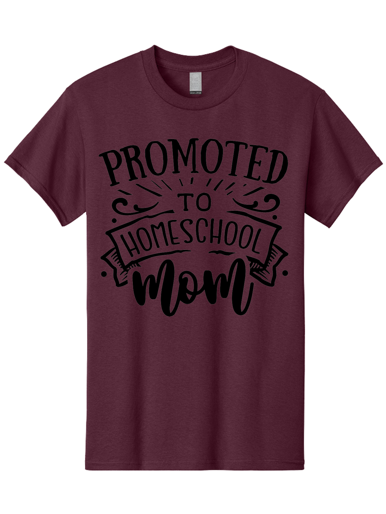 Promoted-To-Homeschool-Mom-1 Men'S Graphic Tee, 100% Cotton, Comfortable Casual Summer Wear, Machine Washable, Homeschool Mom, Parenting Journey, Motherhood Goals, Homeschooling, Mom Life, Parenting Tips, Family Bonding, Education At Home Aab417 29
