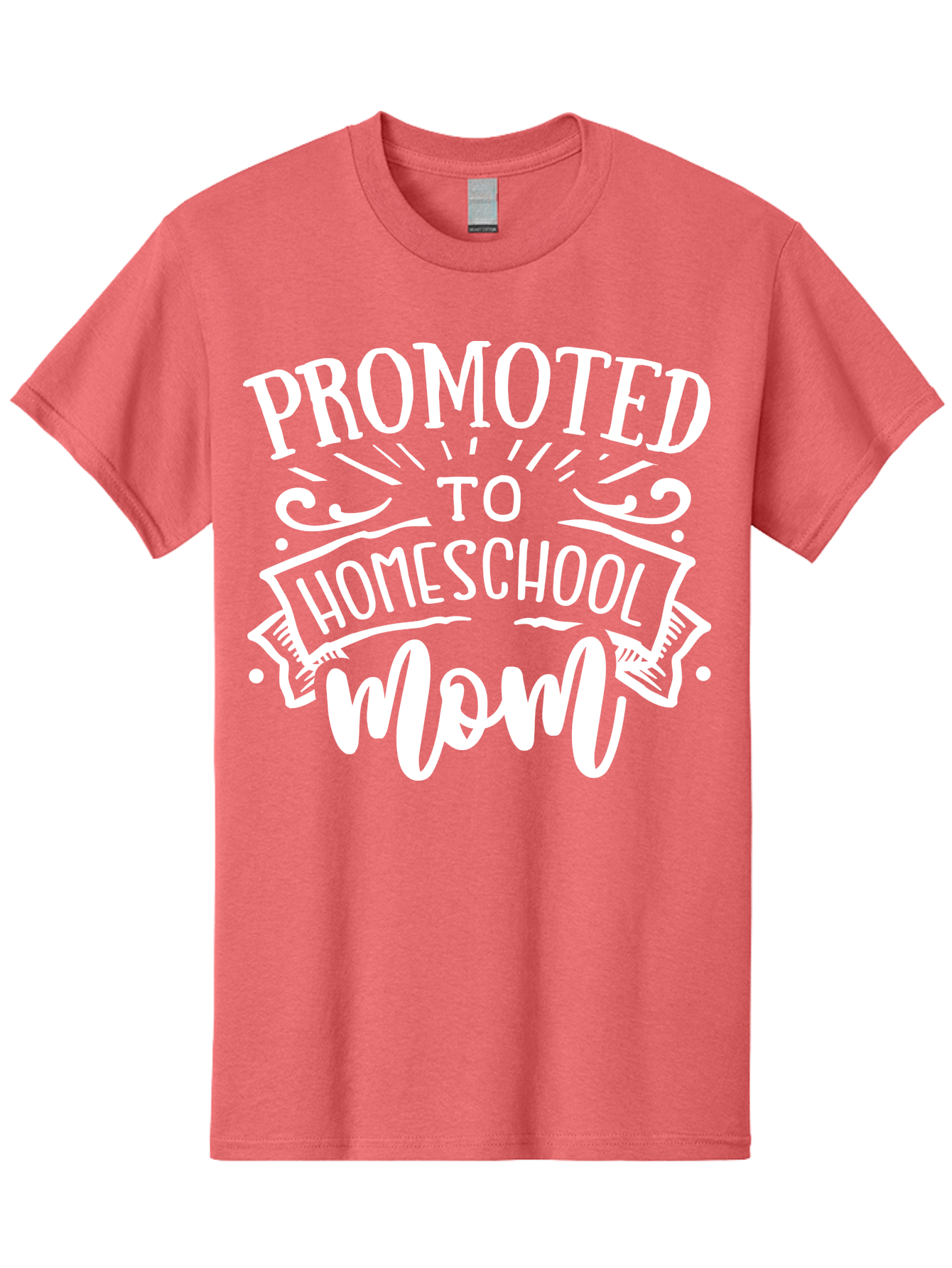 Promoted-To-Homeschool-Mom Men'S Graphic Tee, 100% Cotton, Comfortable Casual Summer Wear, Machine Washable, Homeschool Mom, Education At Home, Parenting Journey, Alternative Schooling, Mom Life, Family Learning, Personalized Education, Aab418 25