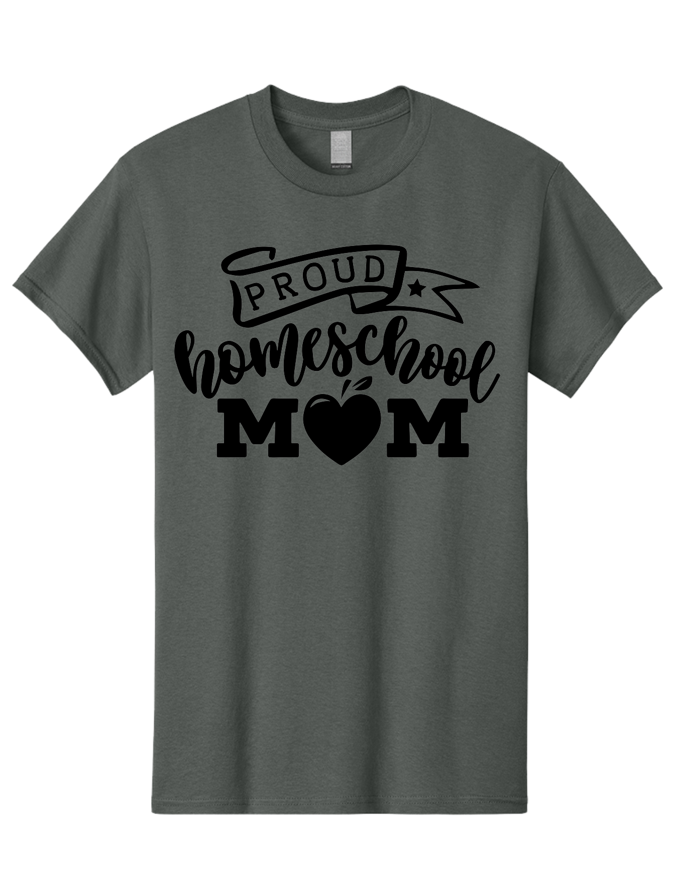 Proud-Homeschool-Mom Men'S Graphic Tee, 100% Cotton, Comfortable Casual Summer Wear, Machine Washable, Homeschool Mom, Proud Parent, Apple Of My Eye, Home Education, Parenting Pride, Mom Love, Education Support, Heart Of The Home Aab424 17
