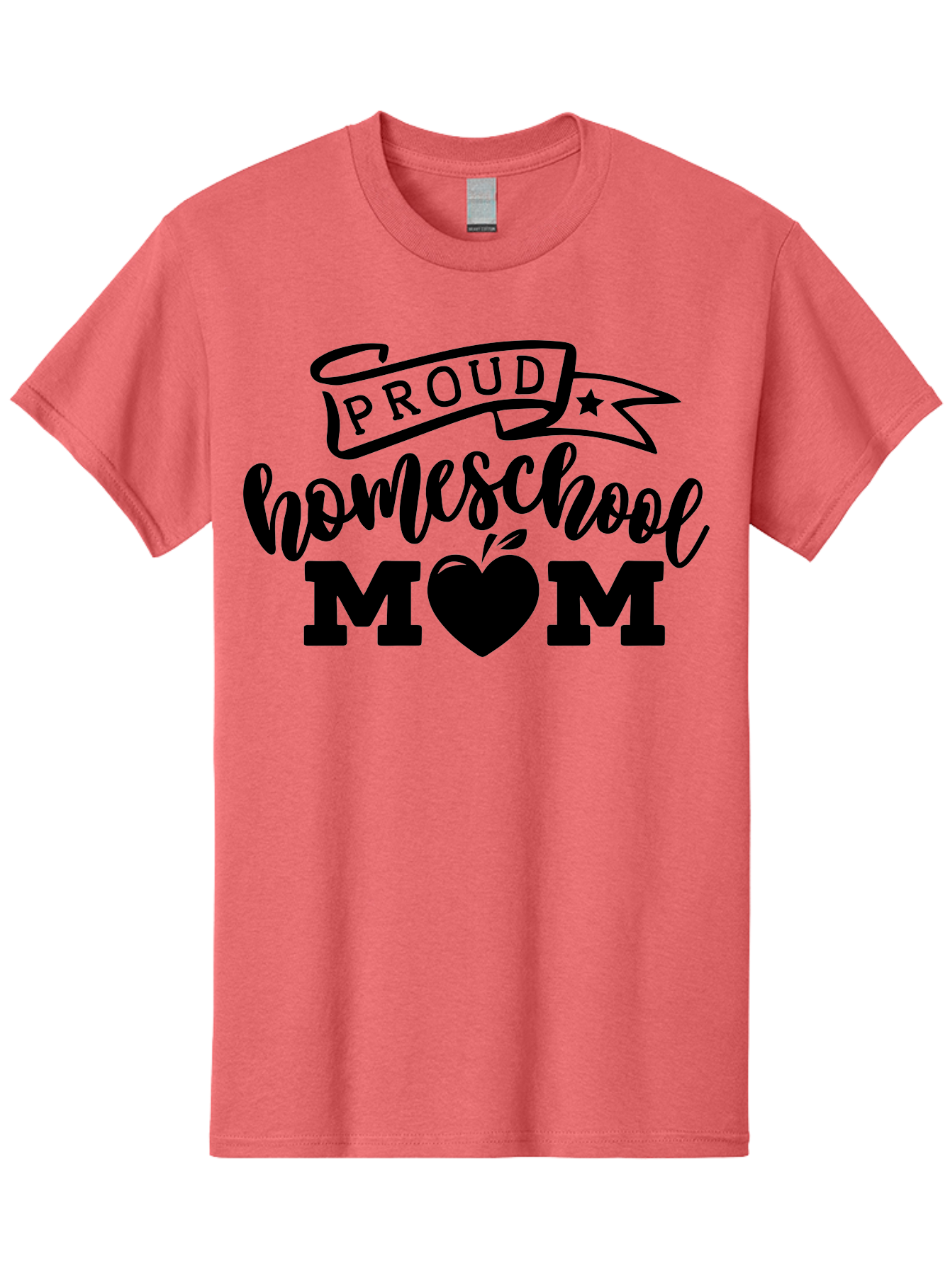 Proud-Homeschool-Mom Men'S Graphic Tee, 100% Cotton, Comfortable Casual Summer Wear, Machine Washable, Homeschool Mom, Proud Parent, Apple Of My Eye, Home Education, Parenting Pride, Mom Love, Education Support, Heart Of The Home Aab424 21