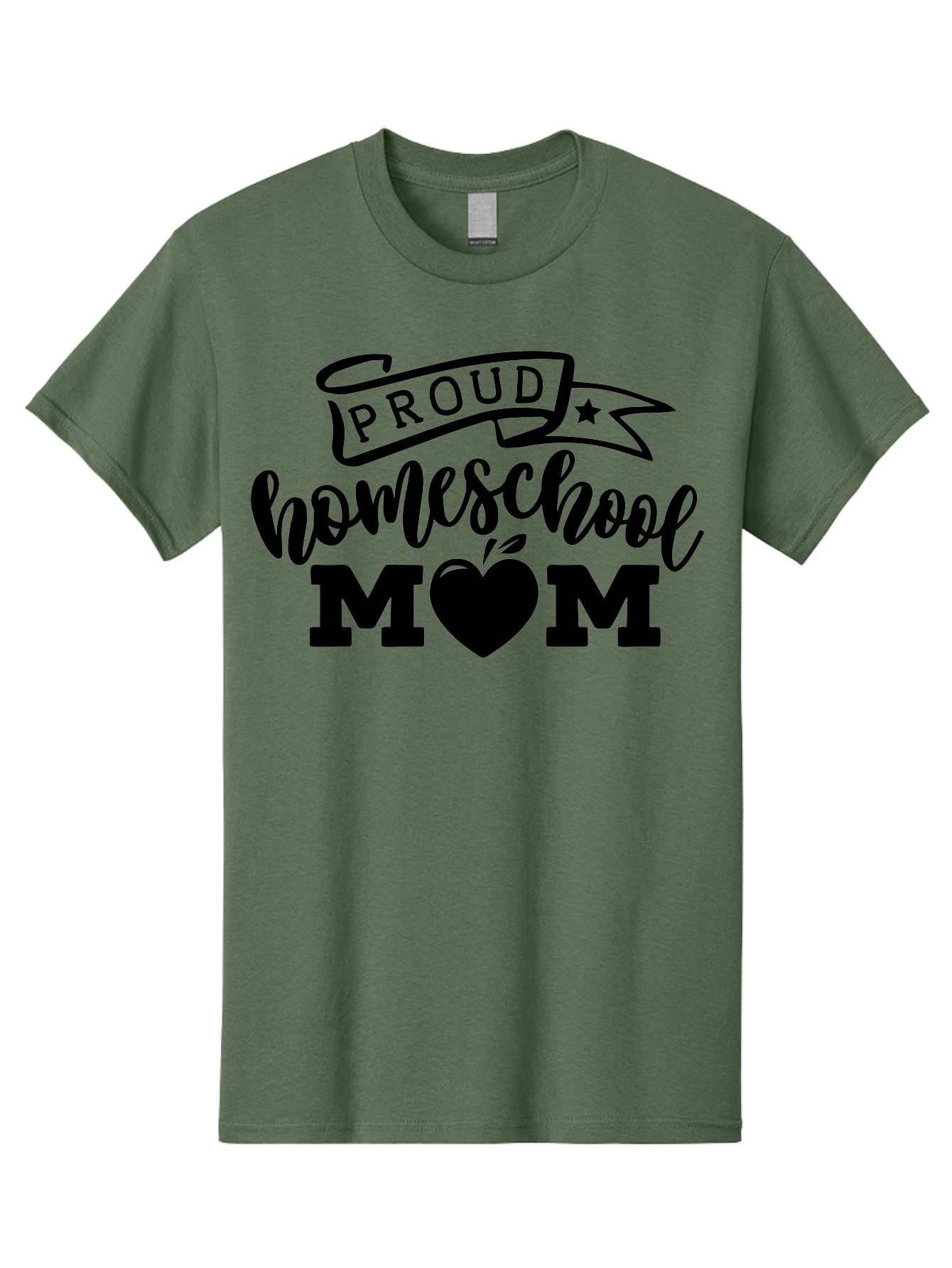 Proud-Homeschool-Mom Men'S Graphic Tee, 100% Cotton, Comfortable Casual Summer Wear, Machine Washable, Homeschool Mom, Proud Parent, Apple Of My Eye, Home Education, Parenting Pride, Mom Love, Education Support, Heart Of The Home Aab424 23