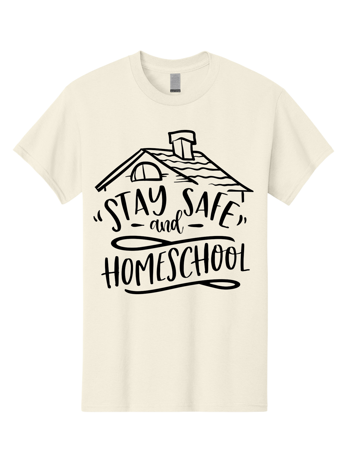 Stay-Safe-And-Homeschool-1 Men'S Graphic Tee, 100% Cotton, Comfortable Casual Summer Wear, Machine Washable, Homeschooling, Online Learning, Stay Safe, Home Education, Virtual Classroom, Homeschool Resources, Education At Home, Aab430 29