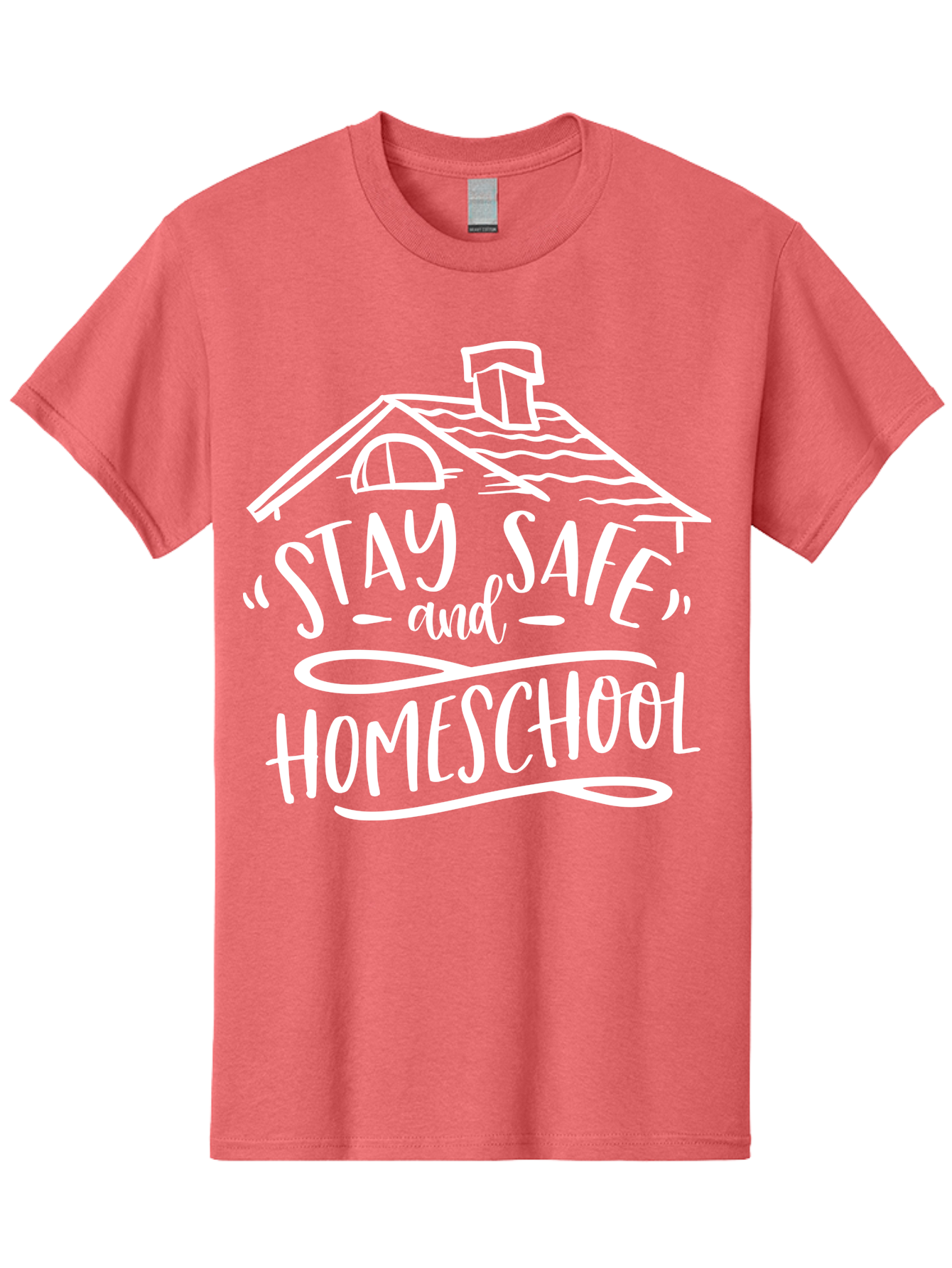 Stay-Safe-And-Homeschool Men'S Graphic Tee, 100% Cotton, Comfortable Casual Summer Wear, Machine Washable, Stay Safe, Homeschool, Online Learning, Home Education, Safe Learning Environment, Homeschooling Resources, Home Schooling Aab431 7
