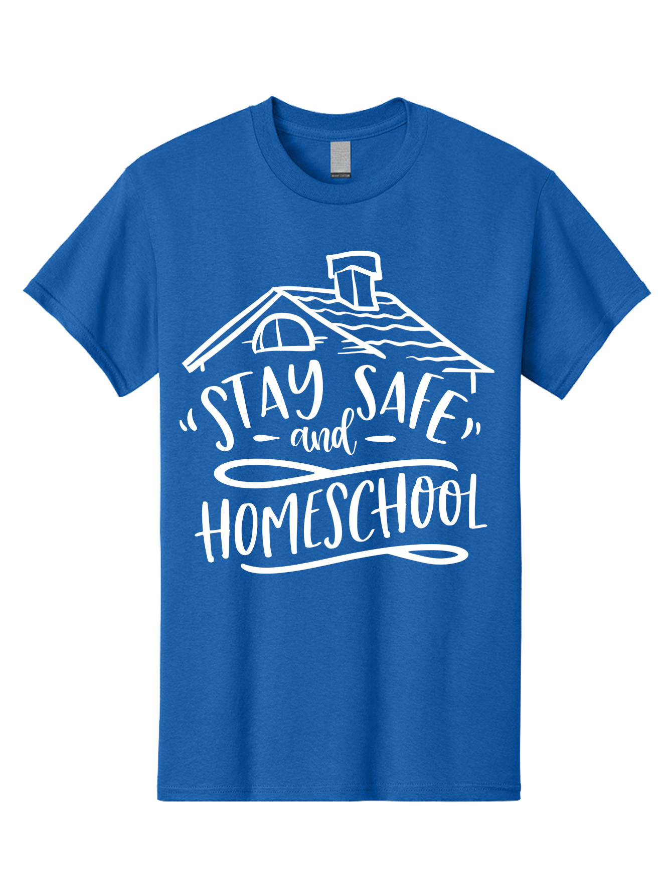 Stay-Safe-And-Homeschool Men'S Graphic Tee, 100% Cotton, Comfortable Casual Summer Wear, Machine Washable, Stay Safe, Homeschool, Online Learning, Home Education, Safe Learning Environment, Homeschooling Resources, Home Schooling Aab431 29