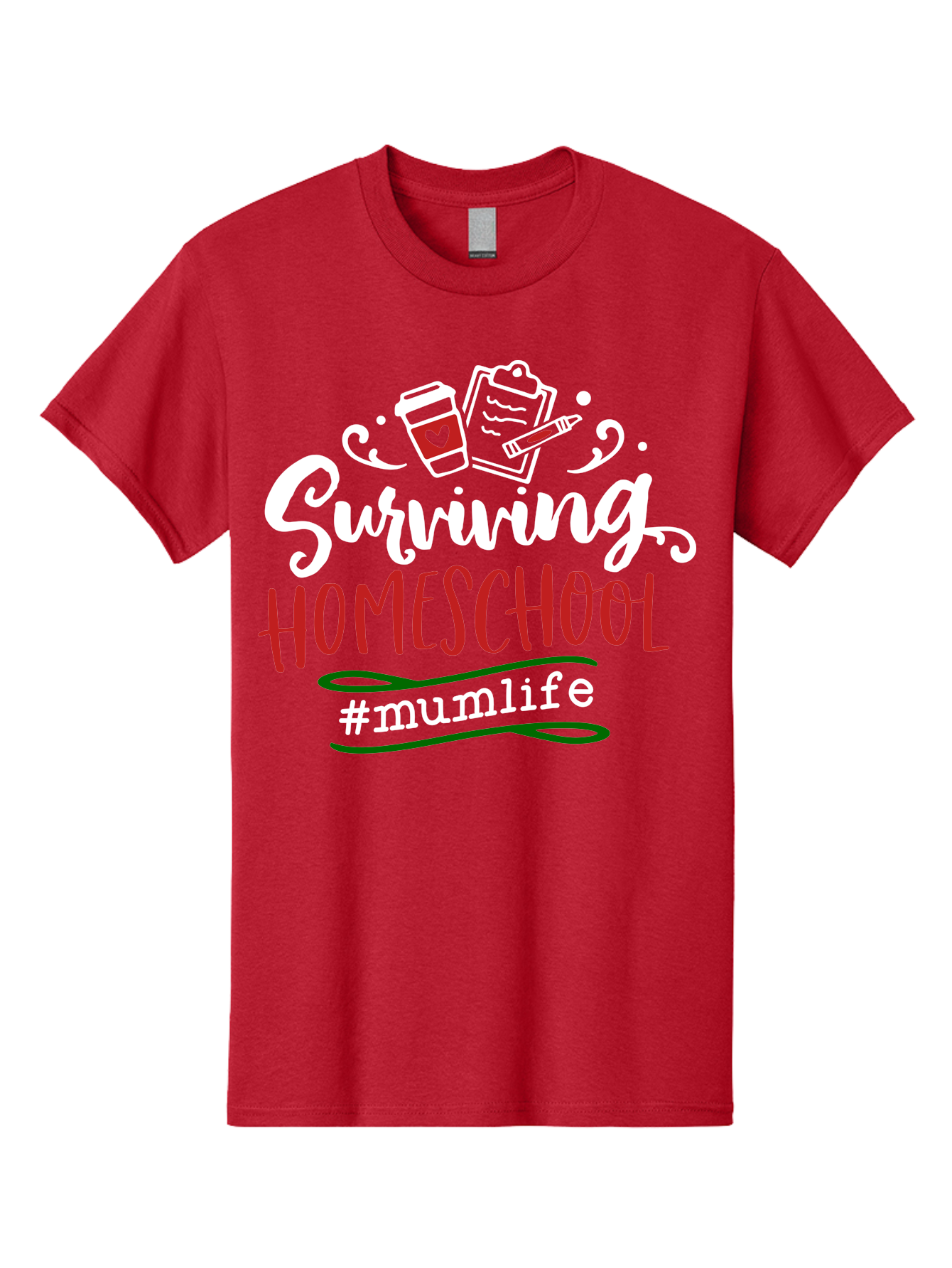 Surviving-Homeschool-4 Men'S Graphic Tee, 100% Cotton, Comfortable Casual Summer Wear, Machine Washable, Homeschooling, Parenting, Motherhood, Coffee Culture, Teaching, Learning, Education, #Mumlife, Mom Life, Homeschool Mom Aab435 29