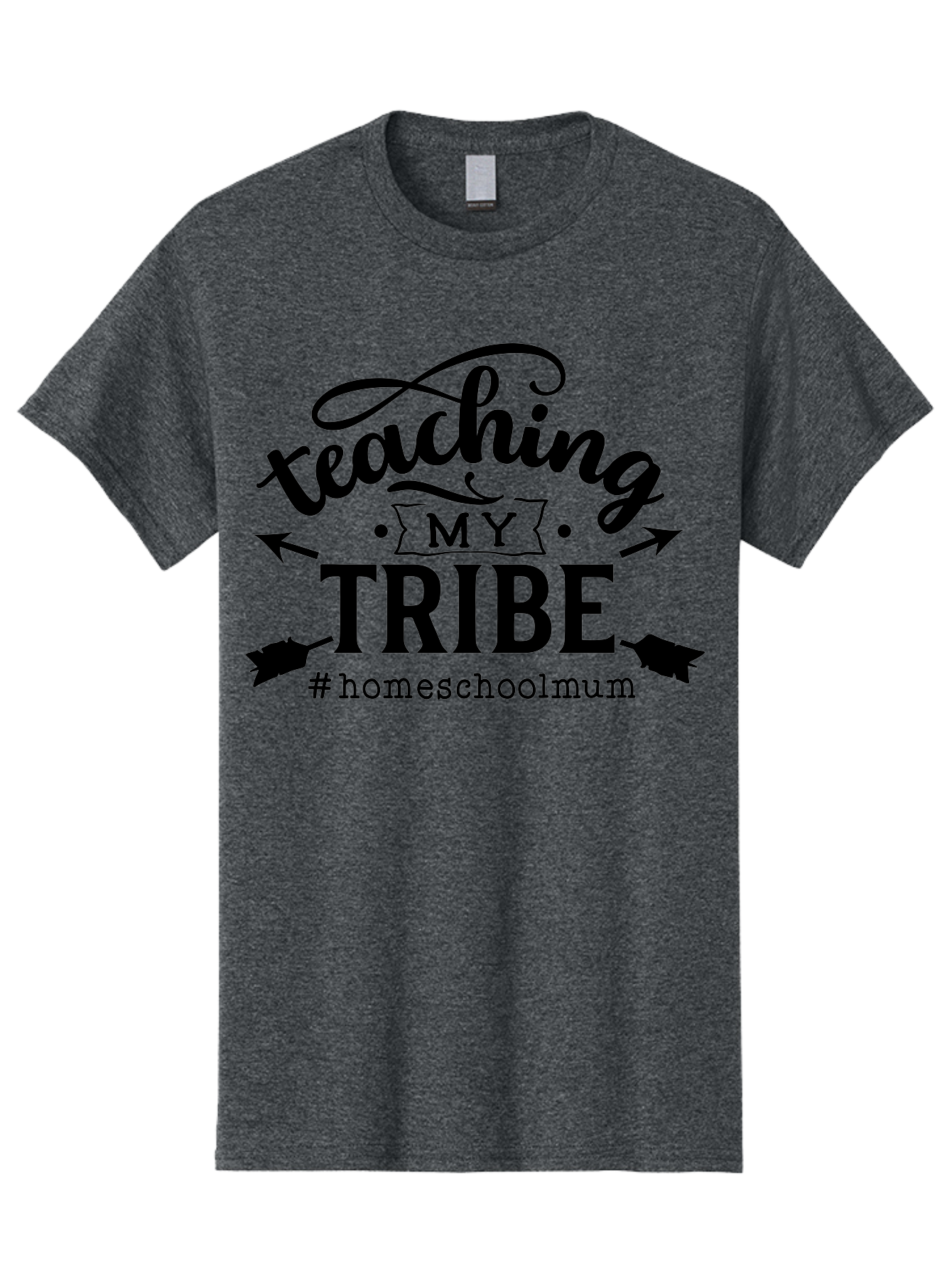 Teaching-My-Tribe-1 Men'S Graphic Tee, 100% Cotton, Comfortable Casual Summer Wear, Machine Washable, Homeschooling Mom, Teaching With Love, Homeschooling Community, Proud Parent, Education At Home, Teaching Tribe Aab446 11