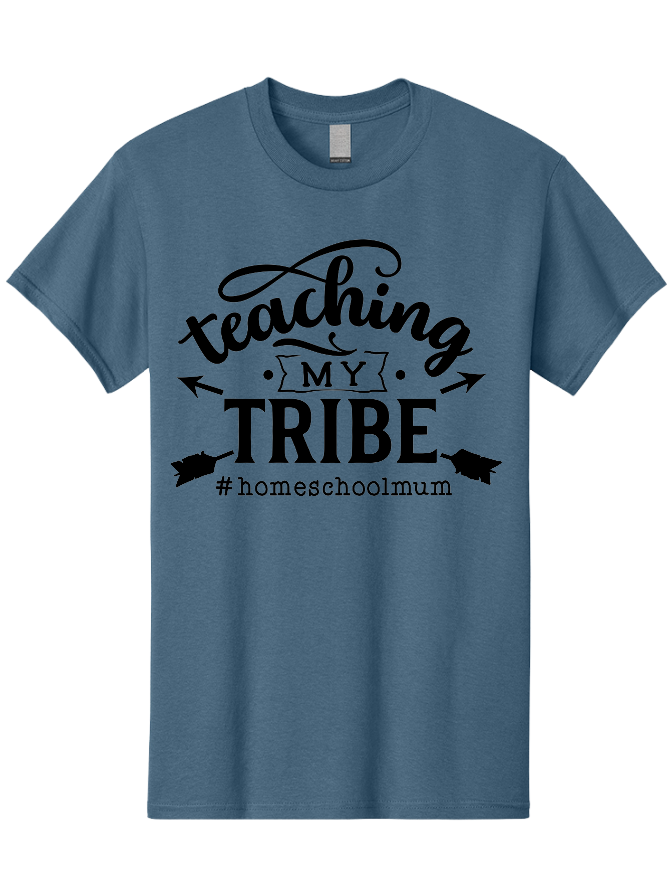 Teaching-My-Tribe-1 Men'S Graphic Tee, 100% Cotton, Comfortable Casual Summer Wear, Machine Washable, Homeschooling Mom, Teaching With Love, Homeschooling Community, Proud Parent, Education At Home, Teaching Tribe Aab446 29