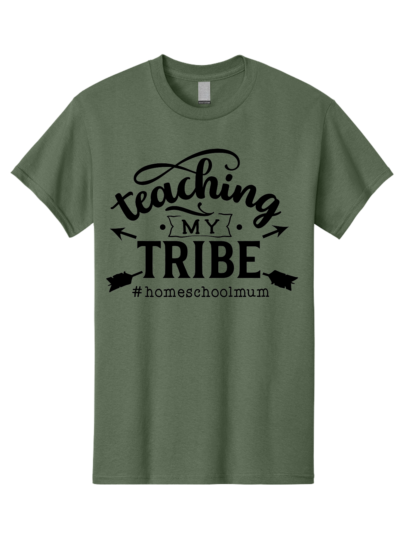 Teaching-My-Tribe-1 Men'S Graphic Tee, 100% Cotton, Comfortable Casual Summer Wear, Machine Washable, Homeschooling Mom, Teaching With Love, Homeschooling Community, Proud Parent, Education At Home, Teaching Tribe Aab446 13