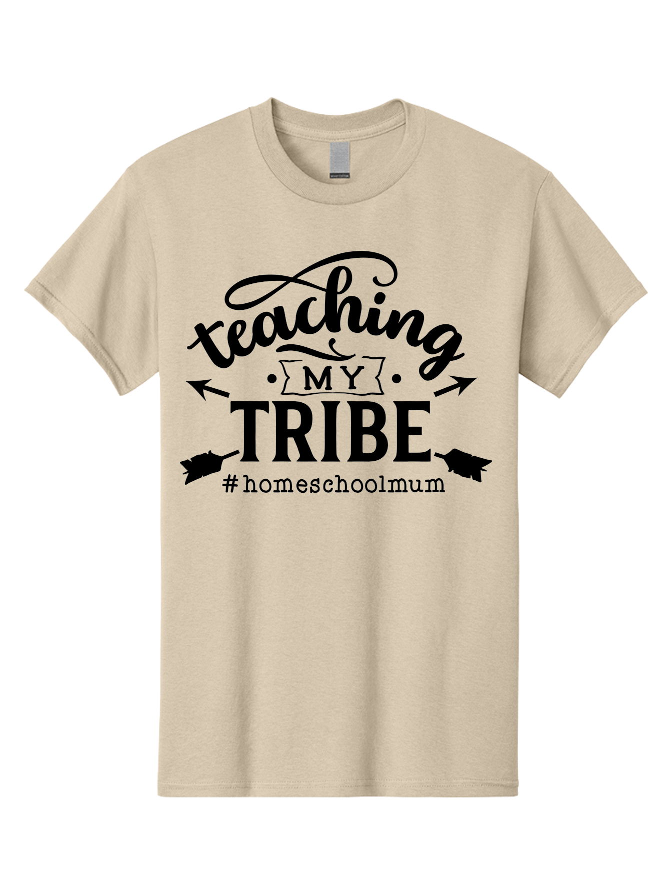 Teaching-My-Tribe-1 Men'S Graphic Tee, 100% Cotton, Comfortable Casual Summer Wear, Machine Washable, Homeschooling Mom, Teaching With Love, Homeschooling Community, Proud Parent, Education At Home, Teaching Tribe Aab446 5