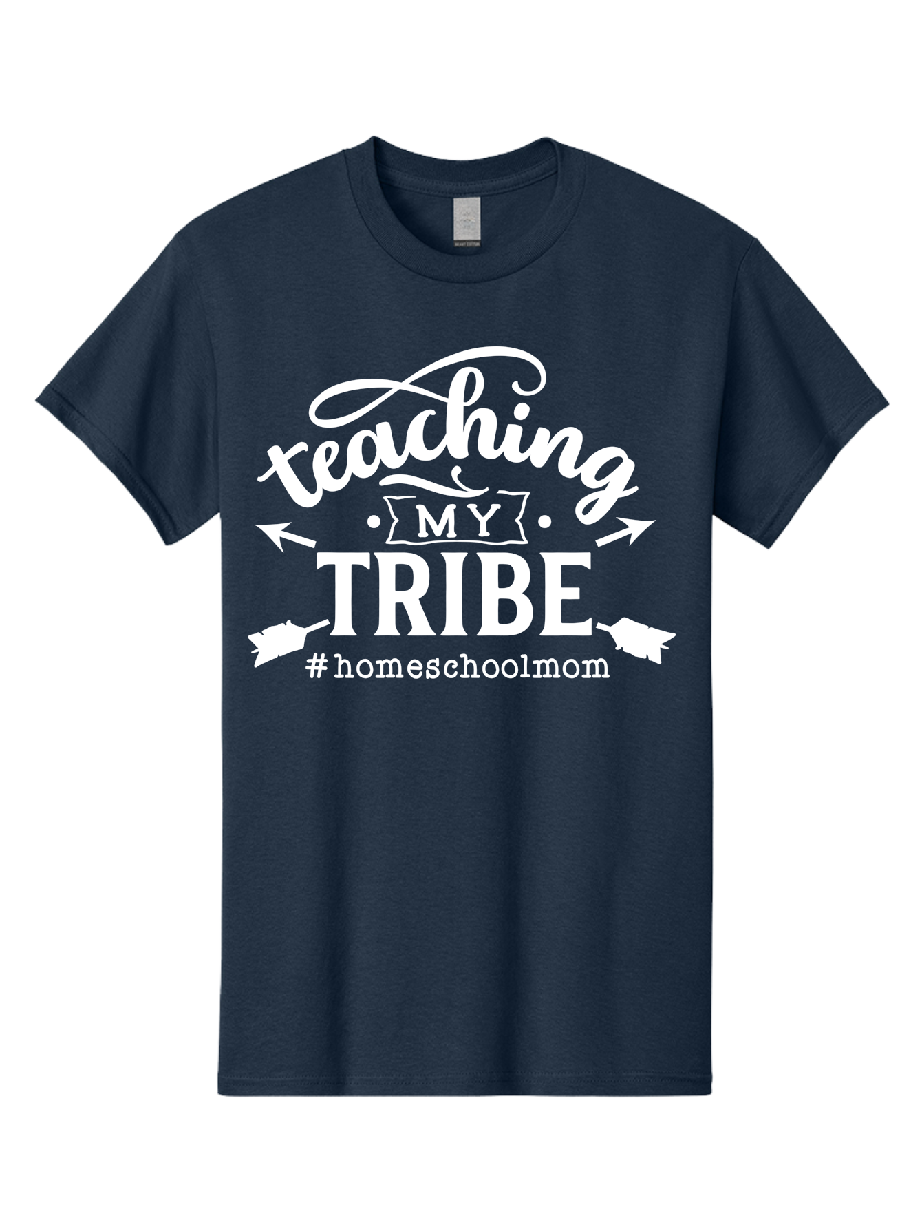 Teaching-My-Tribe-2 Men'S Graphic Tee, 100% Cotton, Comfortable Casual Summer Wear, Machine Washable, Homeschool Mom, Teaching My Tribe, Homeschooling, Parenting, Education, Family Learning, Custom Apparel, Inspirational Quote, Aab447 13