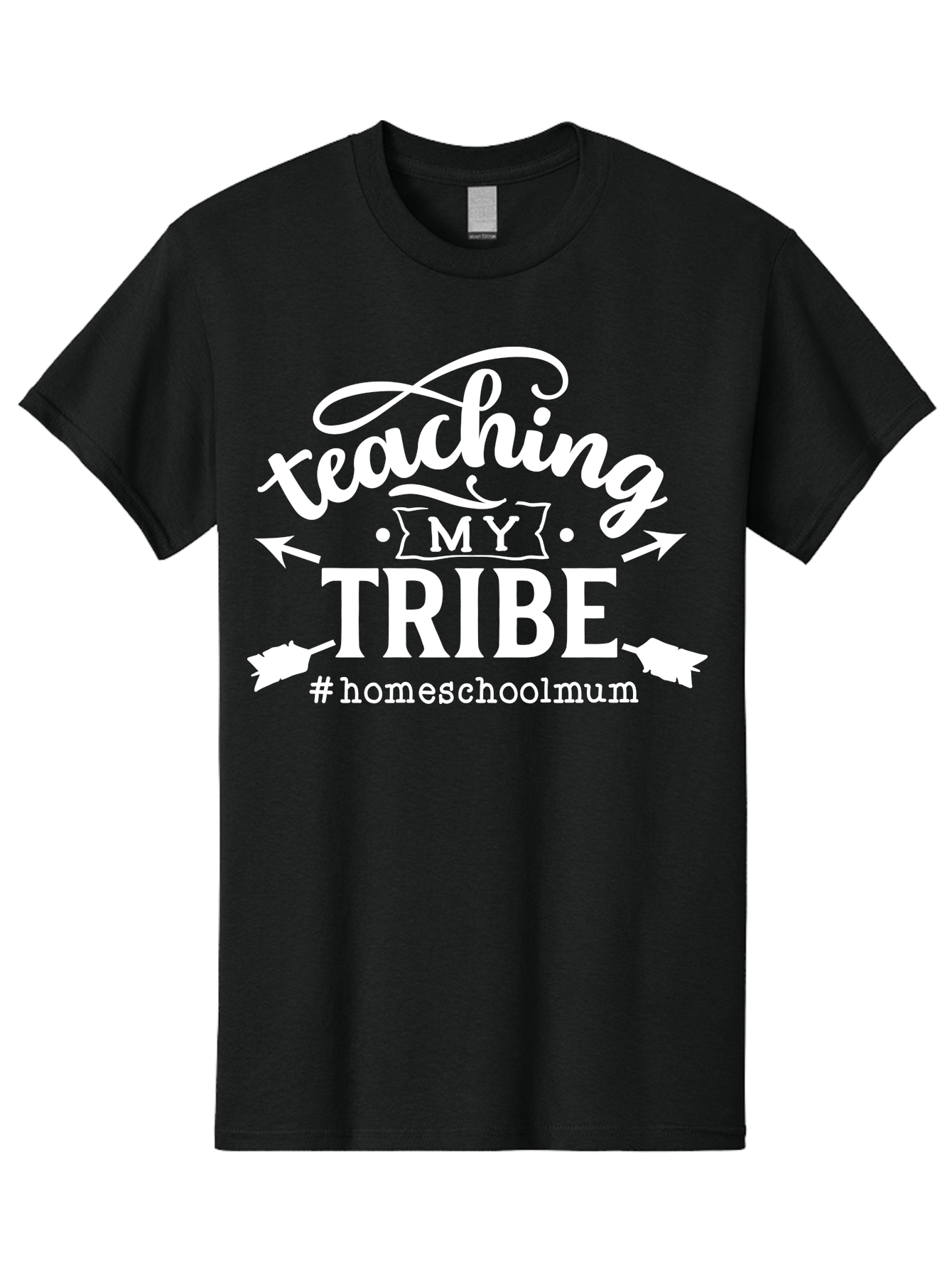 Teaching-My-Tribe Men'S Graphic Tee, 100% Cotton, Comfortable Casual Summer Wear, Machine Washable, Homeschool Mom, Teaching My Tribe, Homeschooling, Parenting, Education, Learning At Home, Family Bonding, #Homeschoolmum Aab449 21