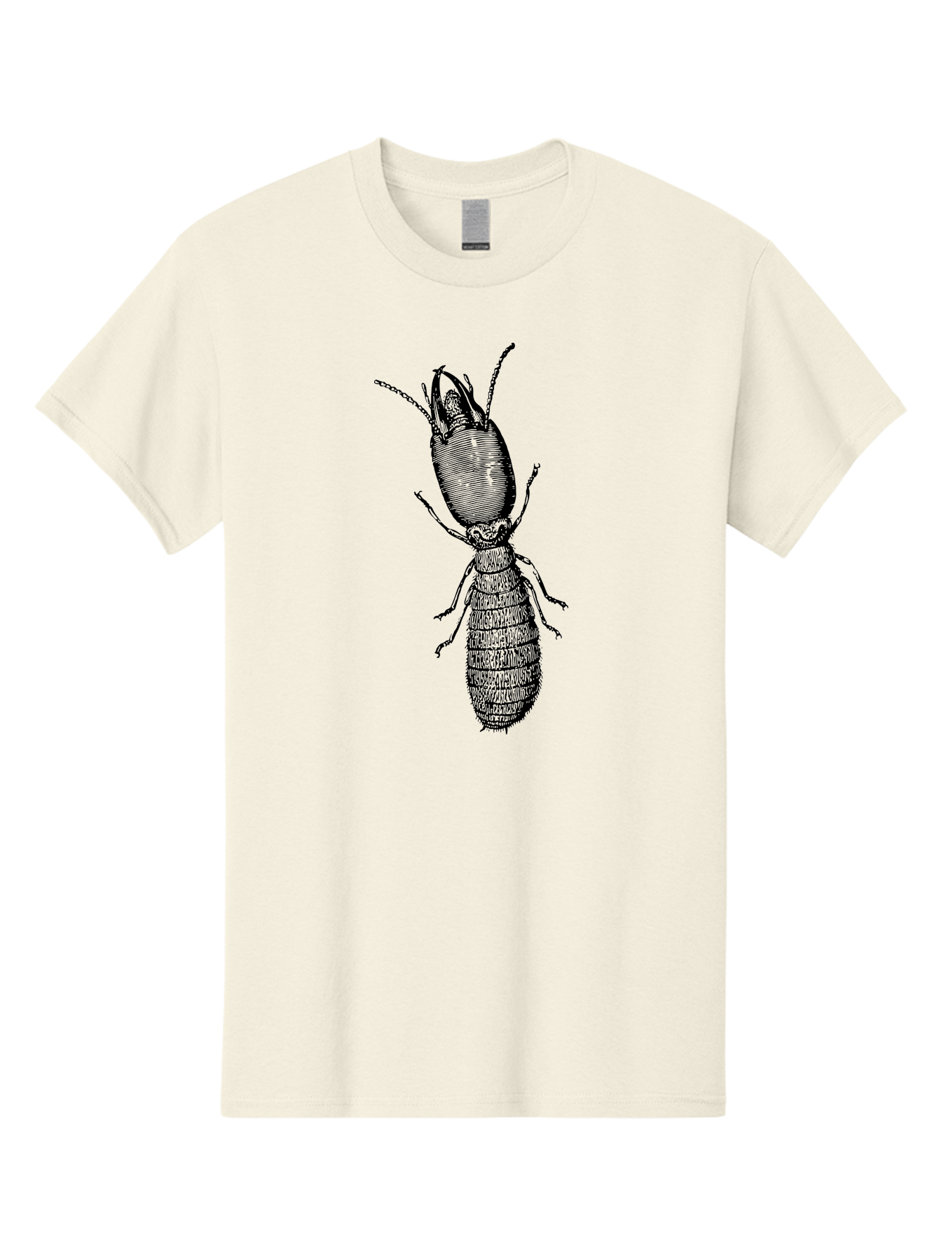 Beetle-Illustration Men'S Graphic Tee, 100% Cotton, Comfortable Casual Summer Wear, Machine Washable, Insect Anatomy, Entomology Illustration, Beetle Species, Detailed Drawing, Scientific Artwork, Insect Morphology, Nature Study Aab509 17