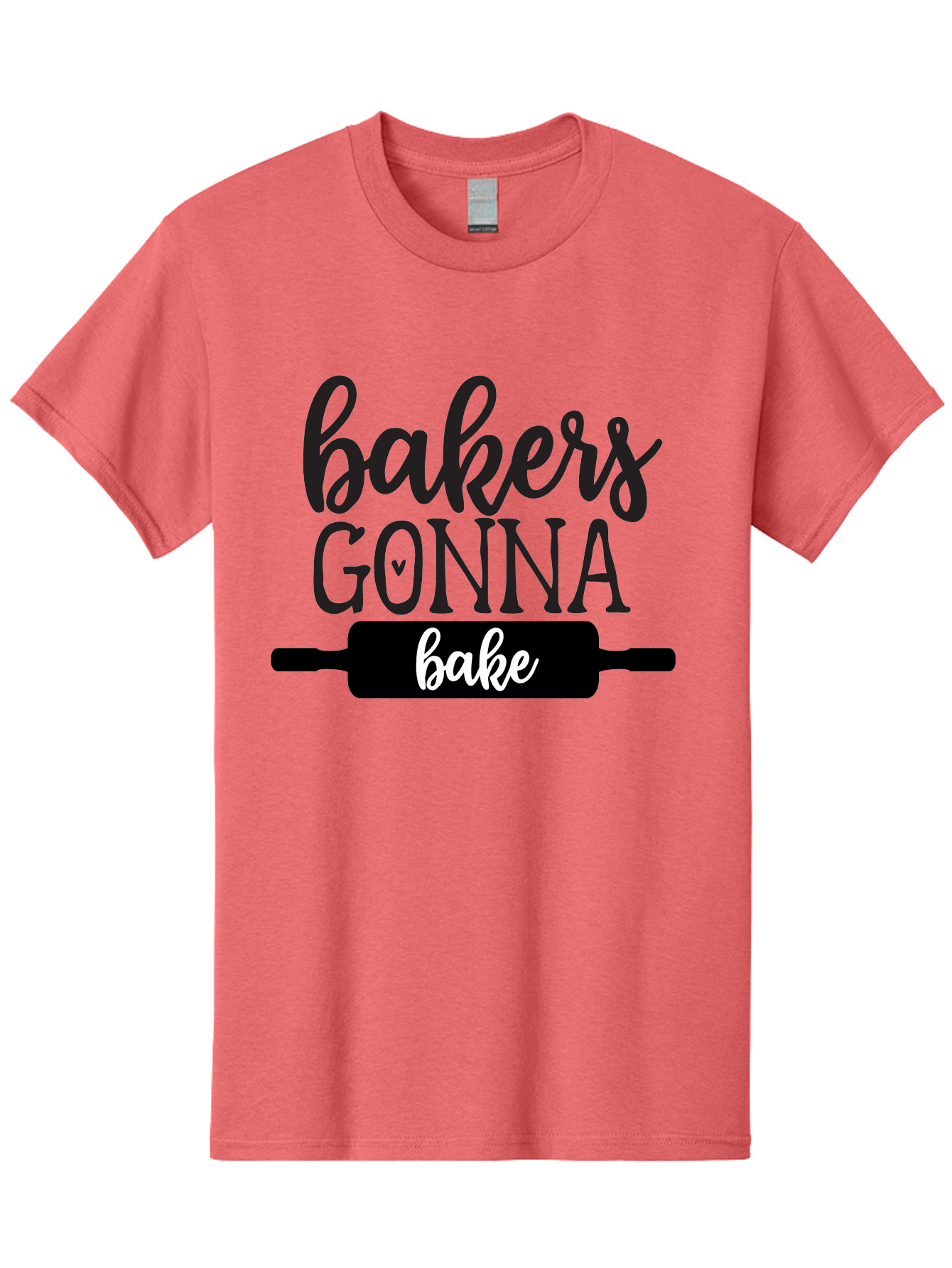 Bakers-Gonna-Bake-1 Men'S Graphic Tee, 100% Cotton, Comfortable Casual Summer Wear, Machine Washable, Baking Inspiration, Bakers Gonna Bake, Rolling Pin, Baking Quotes, Sweet Treats, Baker'S Life, Baking Love, Pastry Arts Aab562 19