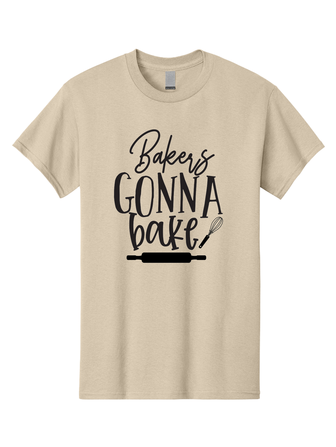 Bakers-Gonna-Bake Men'S Graphic Tee, 100% Cotton, Comfortable Casual Summer Wear, Machine Washable, Baking Quote, Bakers Gonna Bake, Bakery Slogan, Baking Humor, Rolling Pin, Whisk, Baking Utensils, Baker'S Quote, Funny Baking Saying Aab563 19