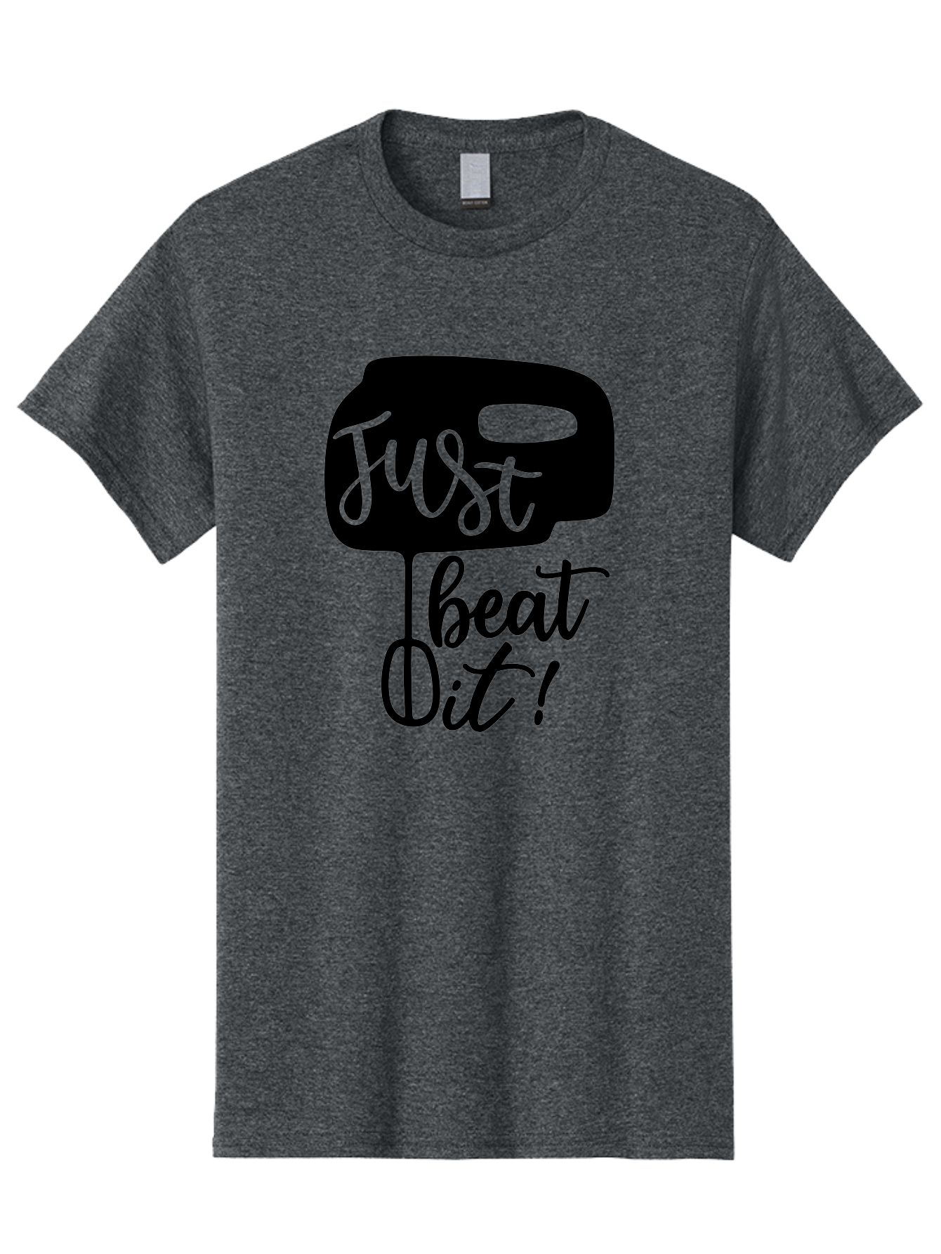 Just-Beat-It Men'S Graphic Tee, 100% Cotton, Comfortable Casual Summer Wear, Machine Washable, Boxing, Motivational Quote, Fitness Inspiration, Workout Encouragement, Just Beat It!, Boxing Graphics, Motivational Boxing Aab582 23