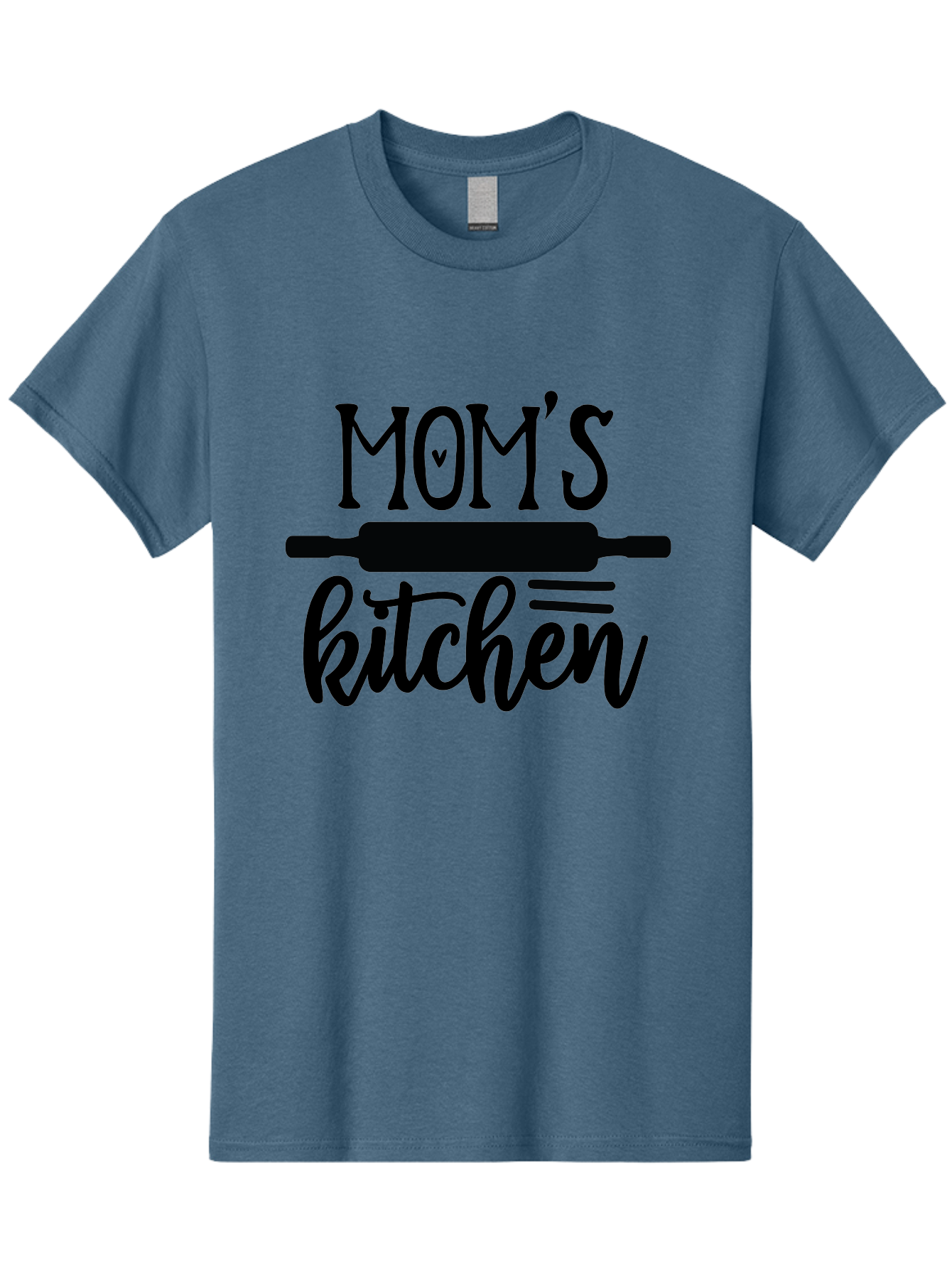 Mom-S-Kitchen Men'S Graphic Tee, 100% Cotton, Comfortable Casual Summer Wear, Machine Washable, Mom'S Kitchen, Mother'S Day Gift, Kitchen Decor, Baking, Cooking, Rolling Pin, Mother'S Kitchen, Homemade, Family Recipe, Kitchen Love, Aab586 11