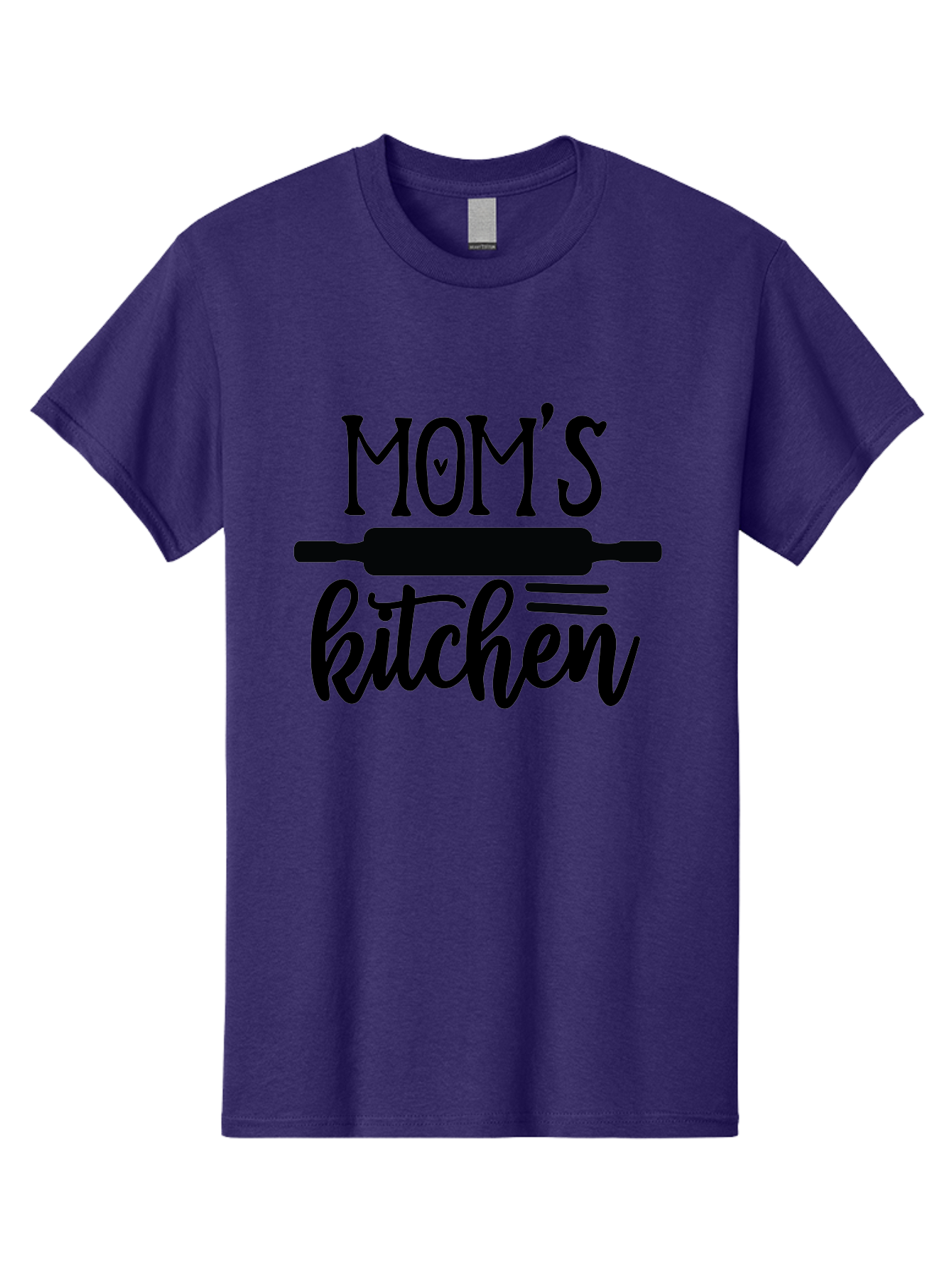 Mom-S-Kitchen Men'S Graphic Tee, 100% Cotton, Comfortable Casual Summer Wear, Machine Washable, Mom'S Kitchen, Mother'S Day Gift, Kitchen Decor, Baking, Cooking, Rolling Pin, Mother'S Kitchen, Homemade, Family Recipe, Kitchen Love, Aab586 15