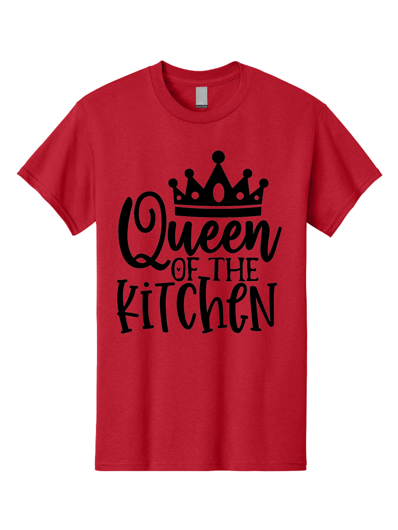 Queen-Of-The-Kitchen Men'S Graphic Tee, 100% Cotton, Comfortable Casual Summer Wear, Machine Washable, Kitchen Queen, Cooking, Baking, Culinary Skills, Domestic Goddess, Kitchen Decor, Cooking Inspiration, Recipe Ideas, Kitchen Motivation, Aab587 23