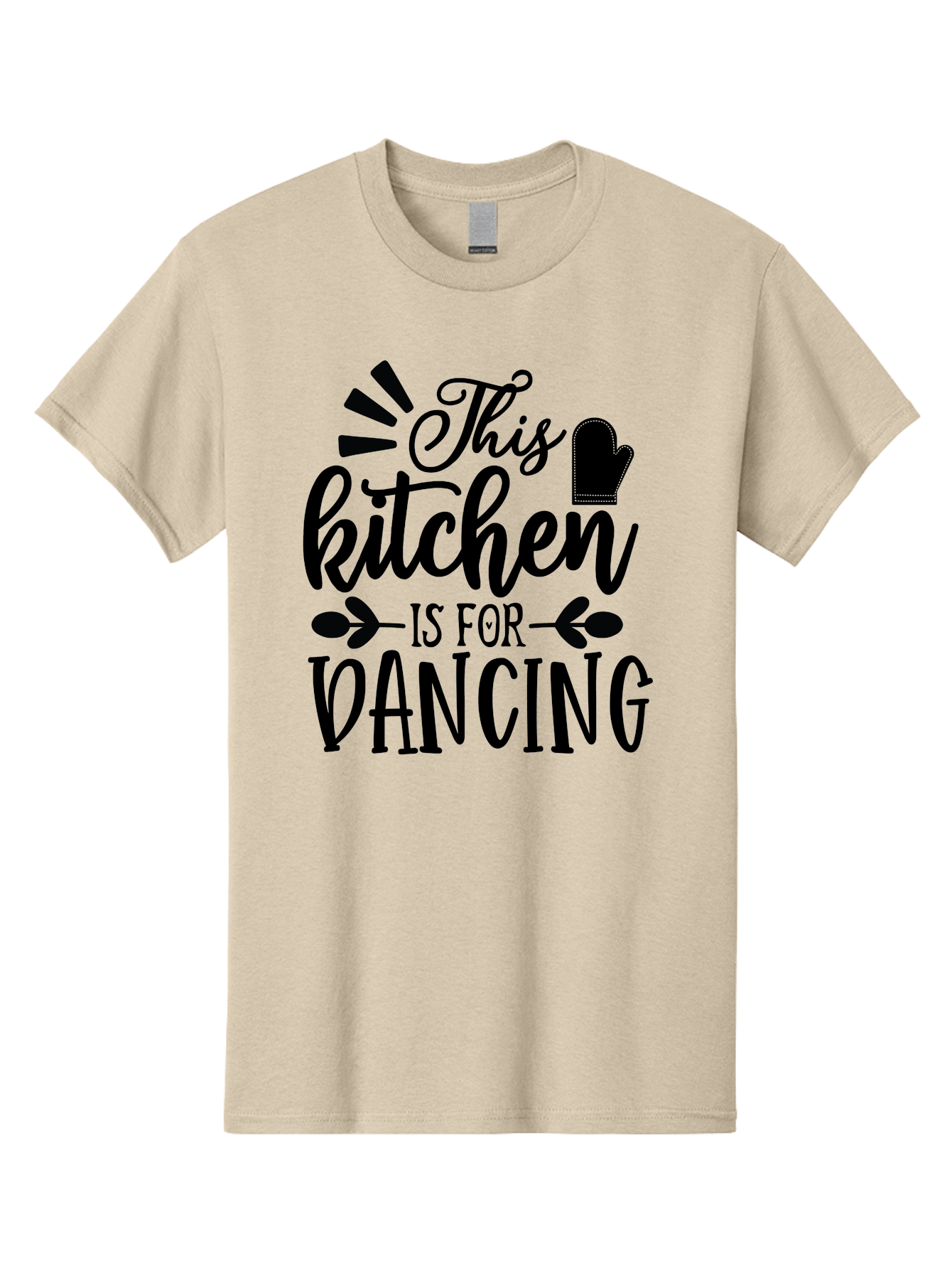 This-Kitchen-Is-For-Dancing Men'S Graphic Tee, 100% Cotton, Comfortable Casual Summer Wear, Machine Washable, Kitchen Dancing, Kitchen Decor, Dance Quotes, Kitchen Inspiration, Cooking Quotes, Dance Love, Kitchen Passion, Cooking Inspiration Aab592 3