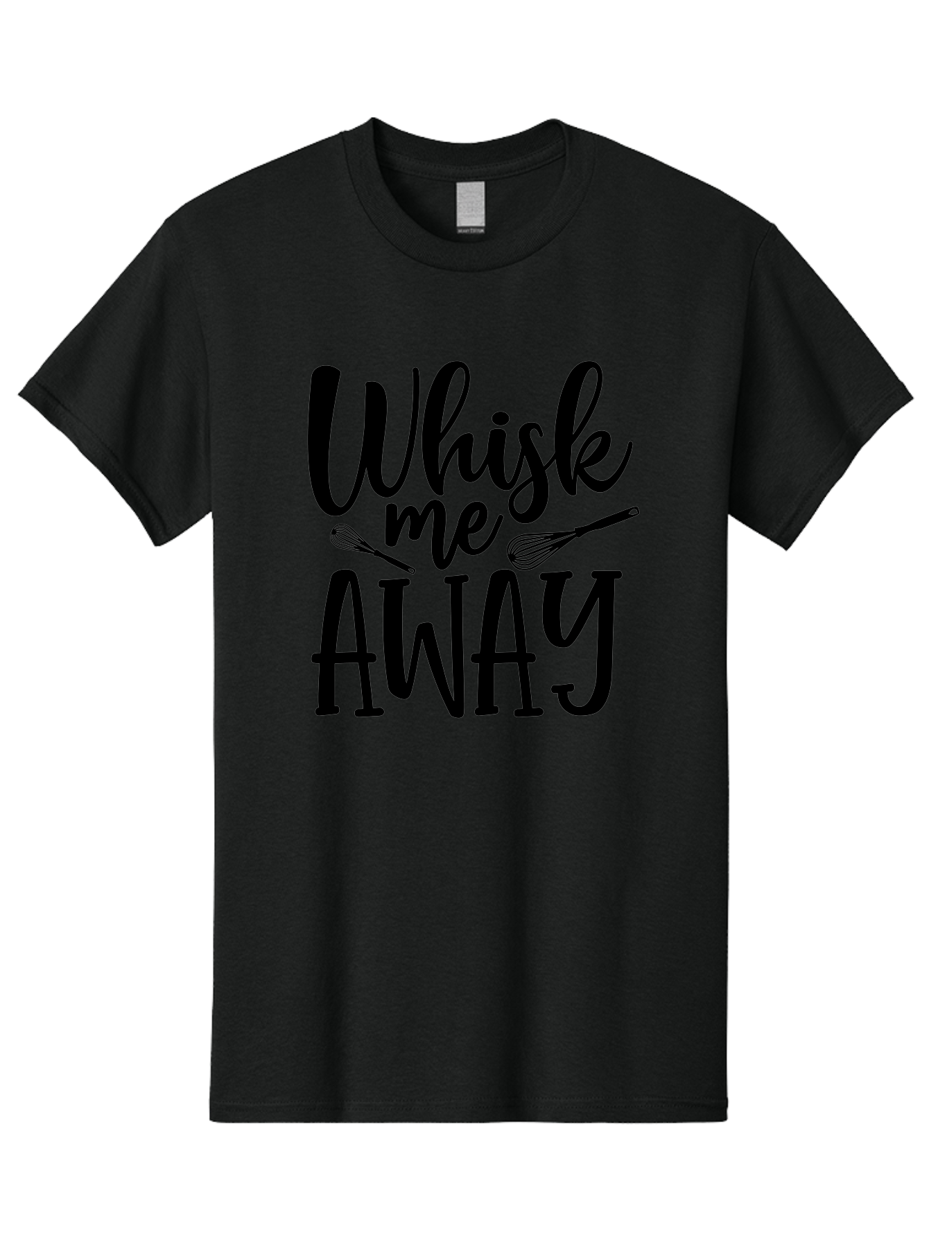 Whisk-Me-Away Men'S Graphic Tee, 100% Cotton, Comfortable Casual Summer Wear, Machine Washable, Baking Inspiration, Cooking Quotes, Kitchen Utensils, Whisk Illustrations, Fun Phrases, Clever Sayings, Culinary Humor, Creative Typography Aab595 21