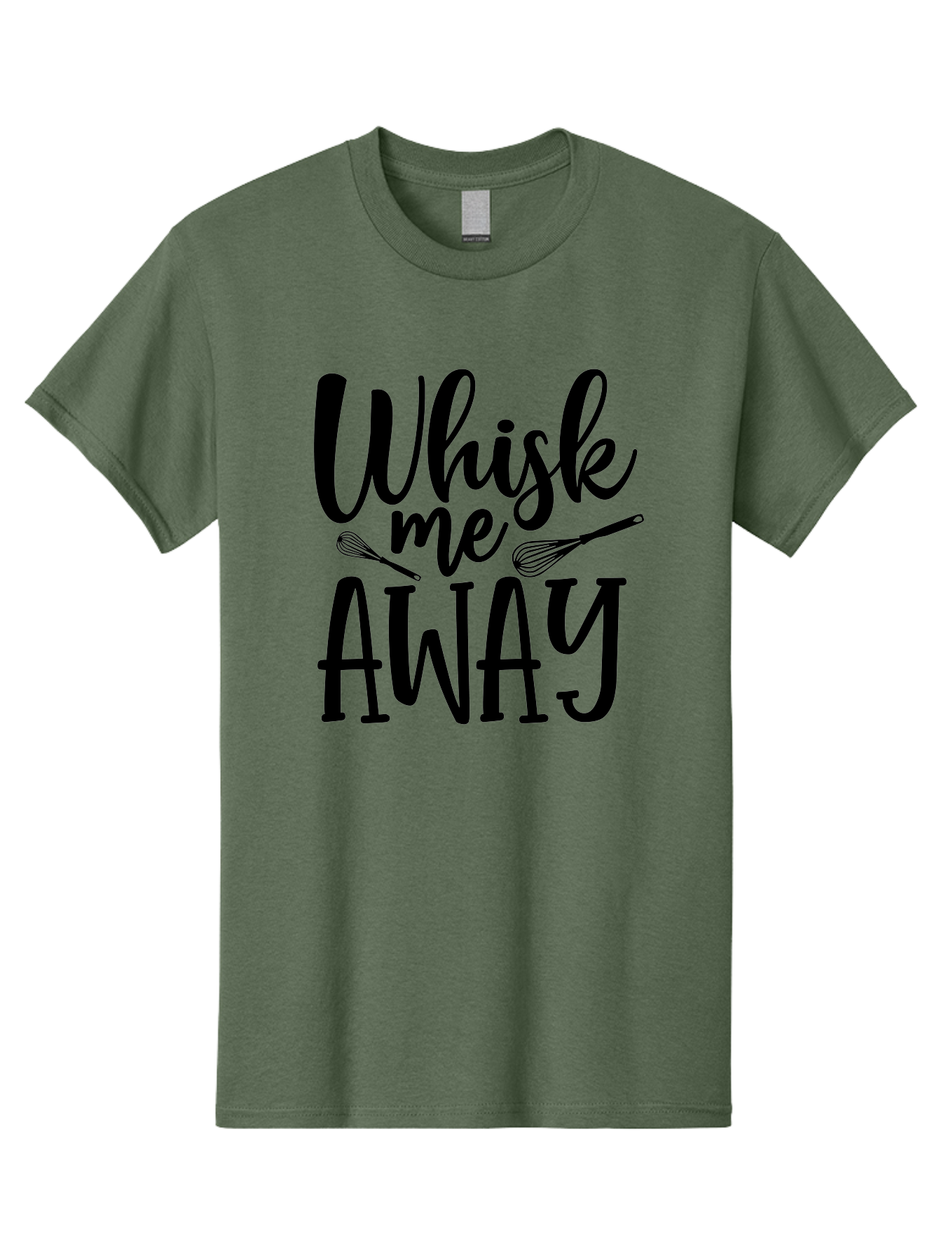Whisk-Me-Away Men'S Graphic Tee, 100% Cotton, Comfortable Casual Summer Wear, Machine Washable, Baking Inspiration, Cooking Quotes, Kitchen Utensils, Whisk Illustrations, Fun Phrases, Clever Sayings, Culinary Humor, Creative Typography Aab595 13